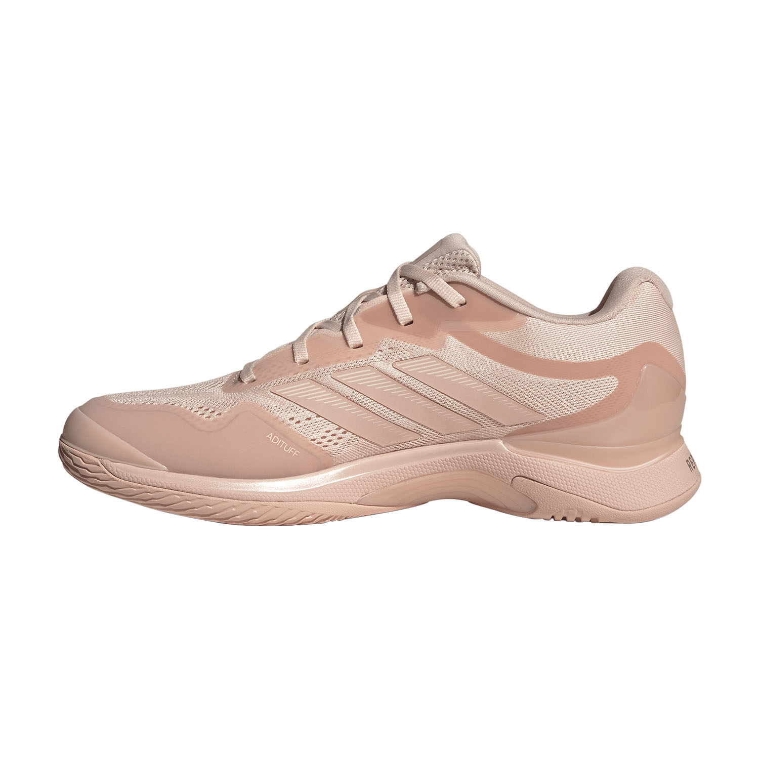 adidas Avacourt 3 Clay - Blush Pink/Silver Metallic