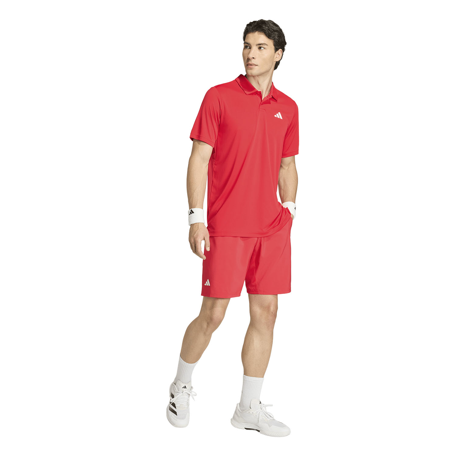 adidas Climacool Club Polo - Pure Ruby