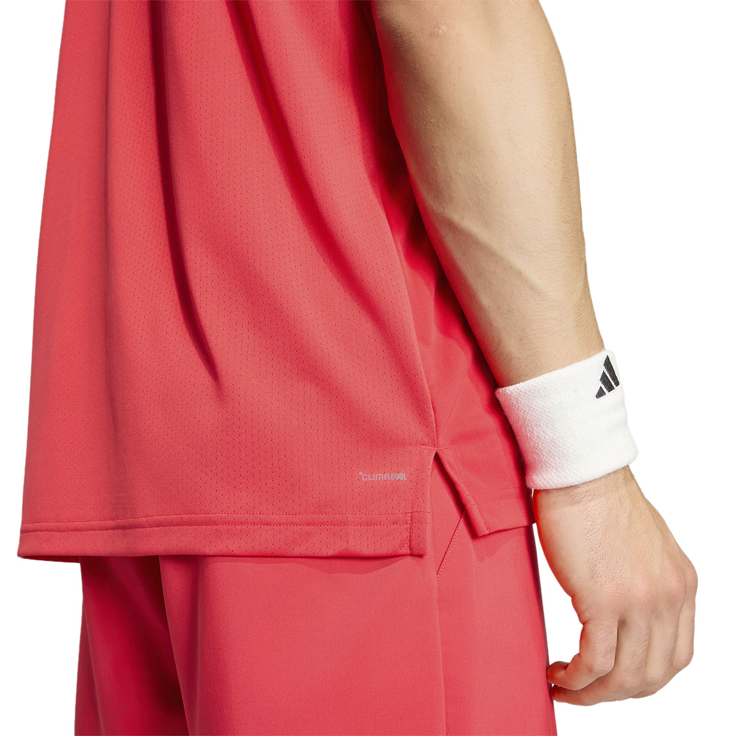 adidas Climacool Club Polo - Pure Ruby