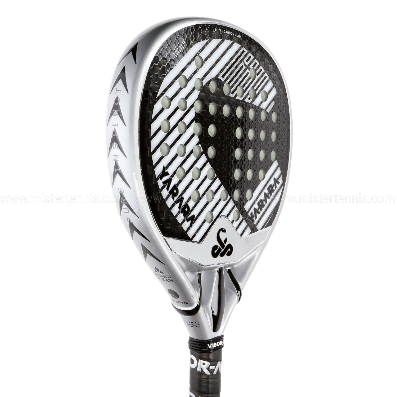 Vibor-A Yarara Radical 12K 3.0 Padel - Black/Silver