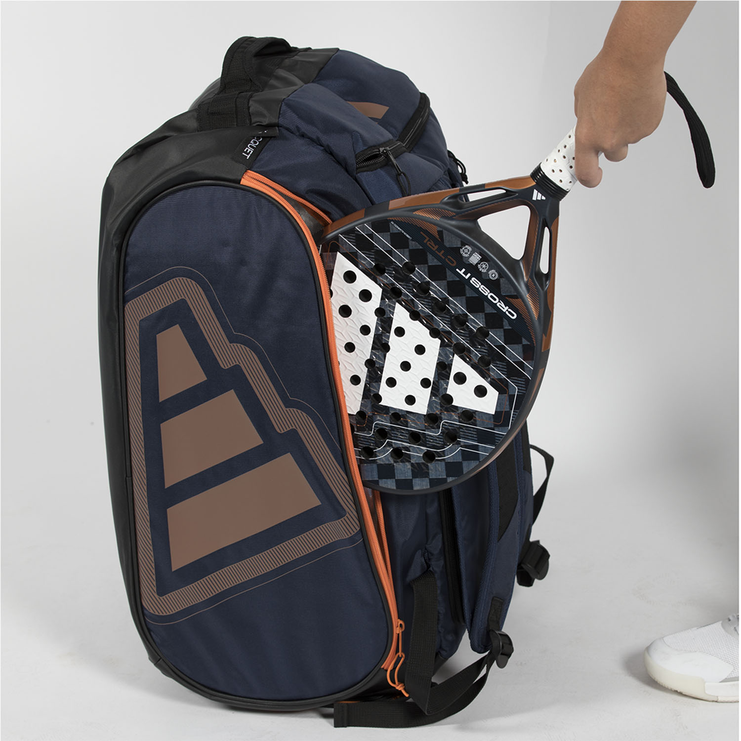 adidas Pro Tour Bag - Blue/Bronze