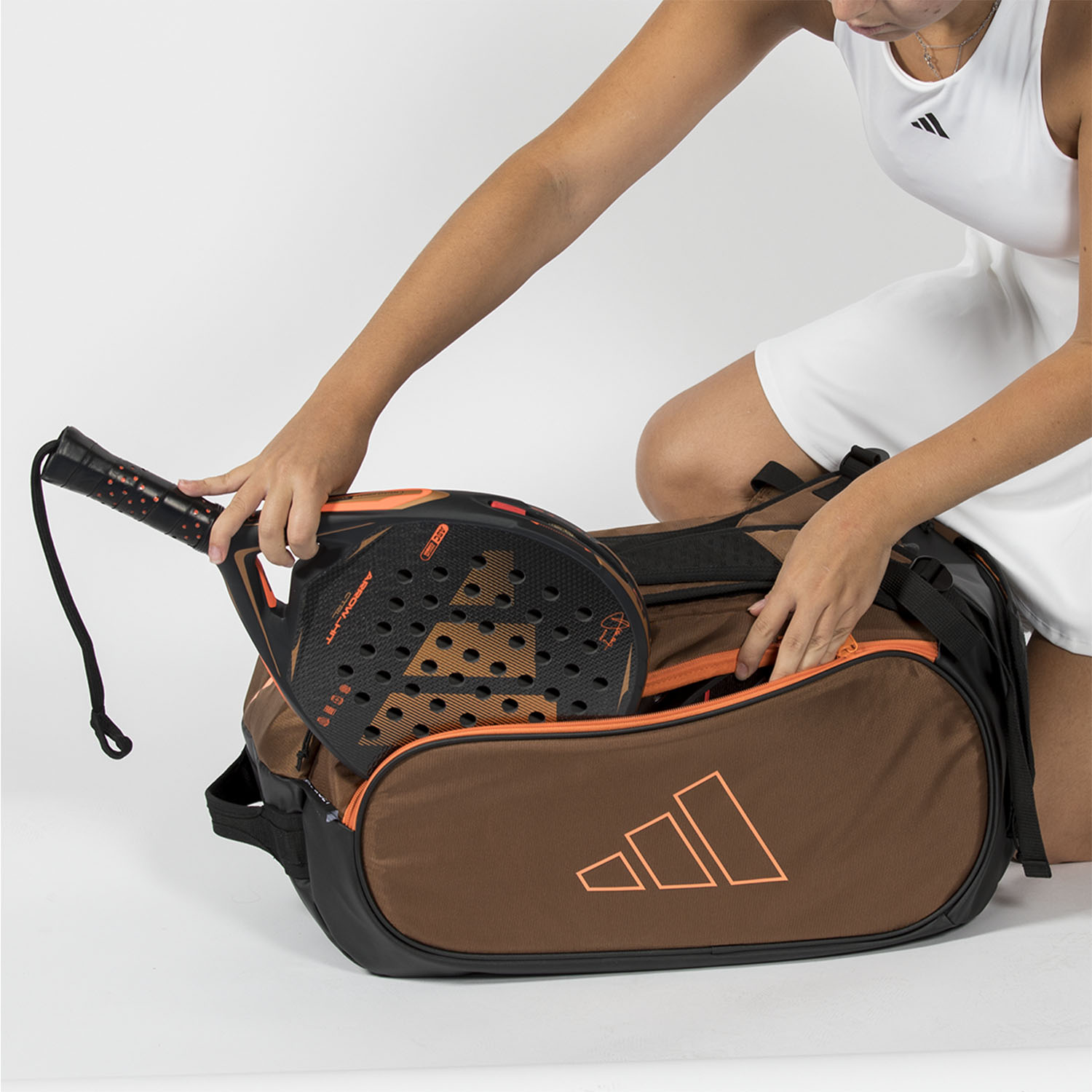 adidas Tour Bag - Bronze/Orange
