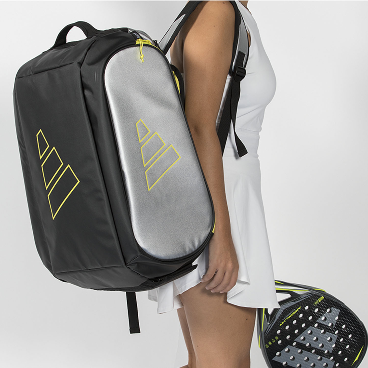 adidas Tour Bag - Silver/Lime