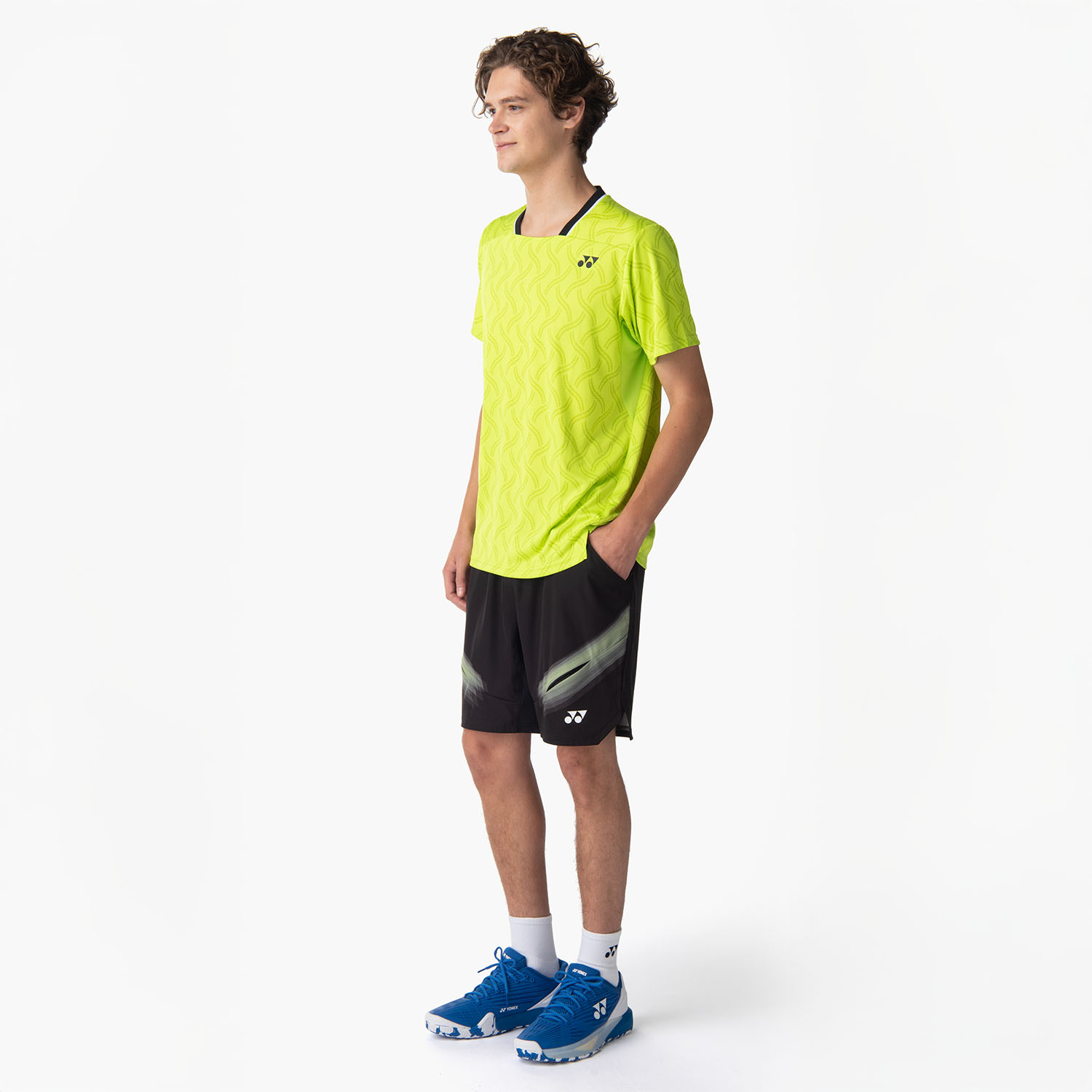 Yonex Melbourne Tournament 7.5in Shorts - Black