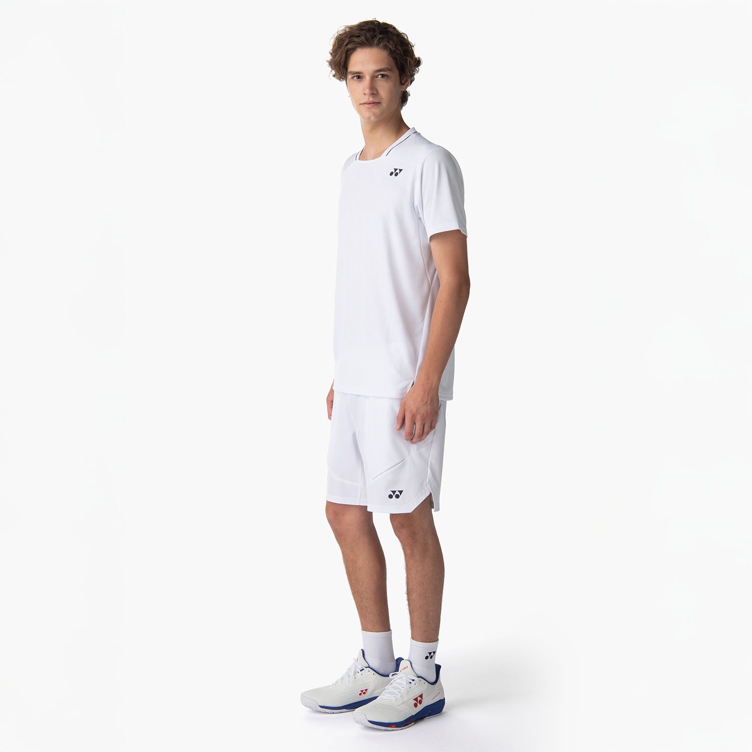 Yonex Tournament 7.5in Shorts - White