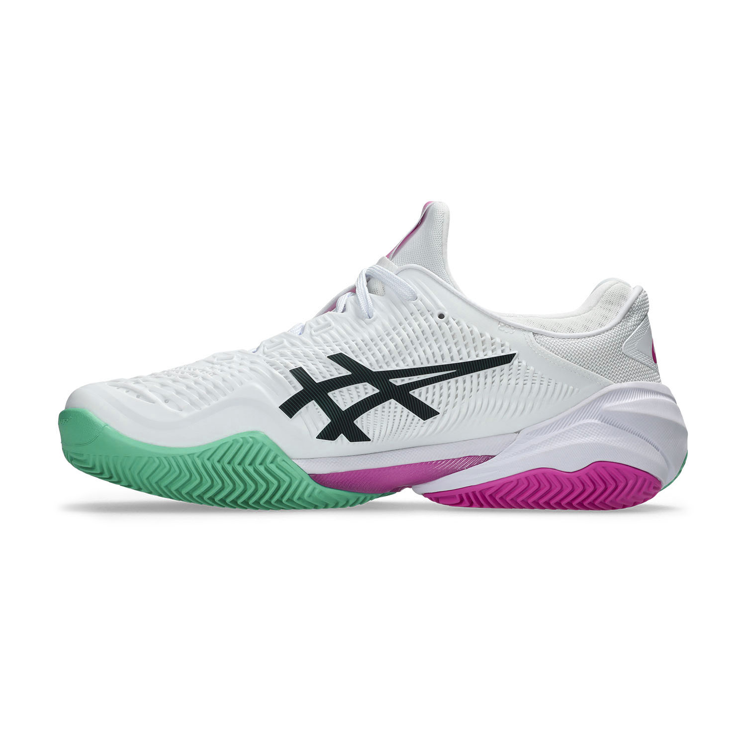 ASICS Court FF 3 Clay - White/Digital Sakura