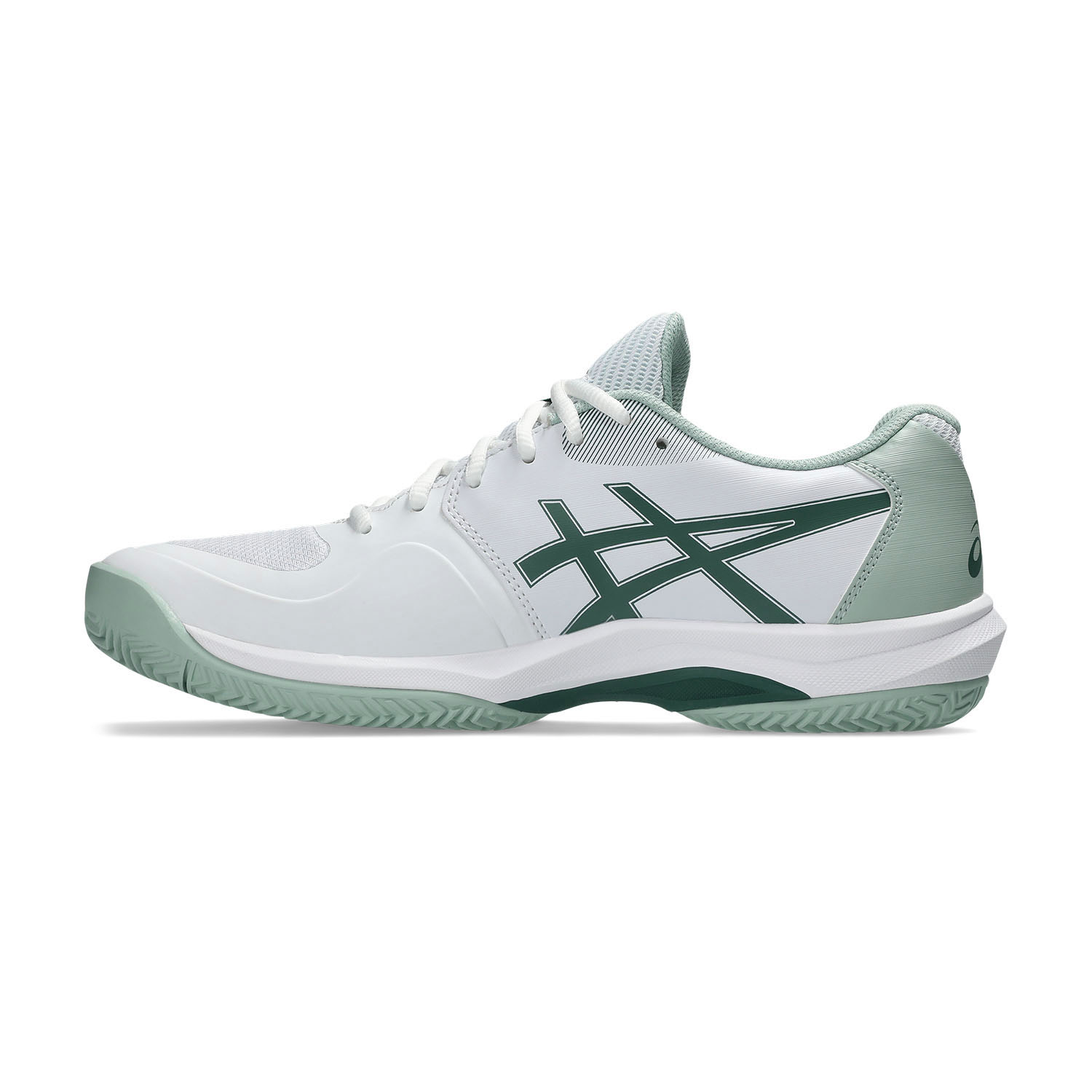 ASICS Game FF Clay/OC - White/Dark Neptune