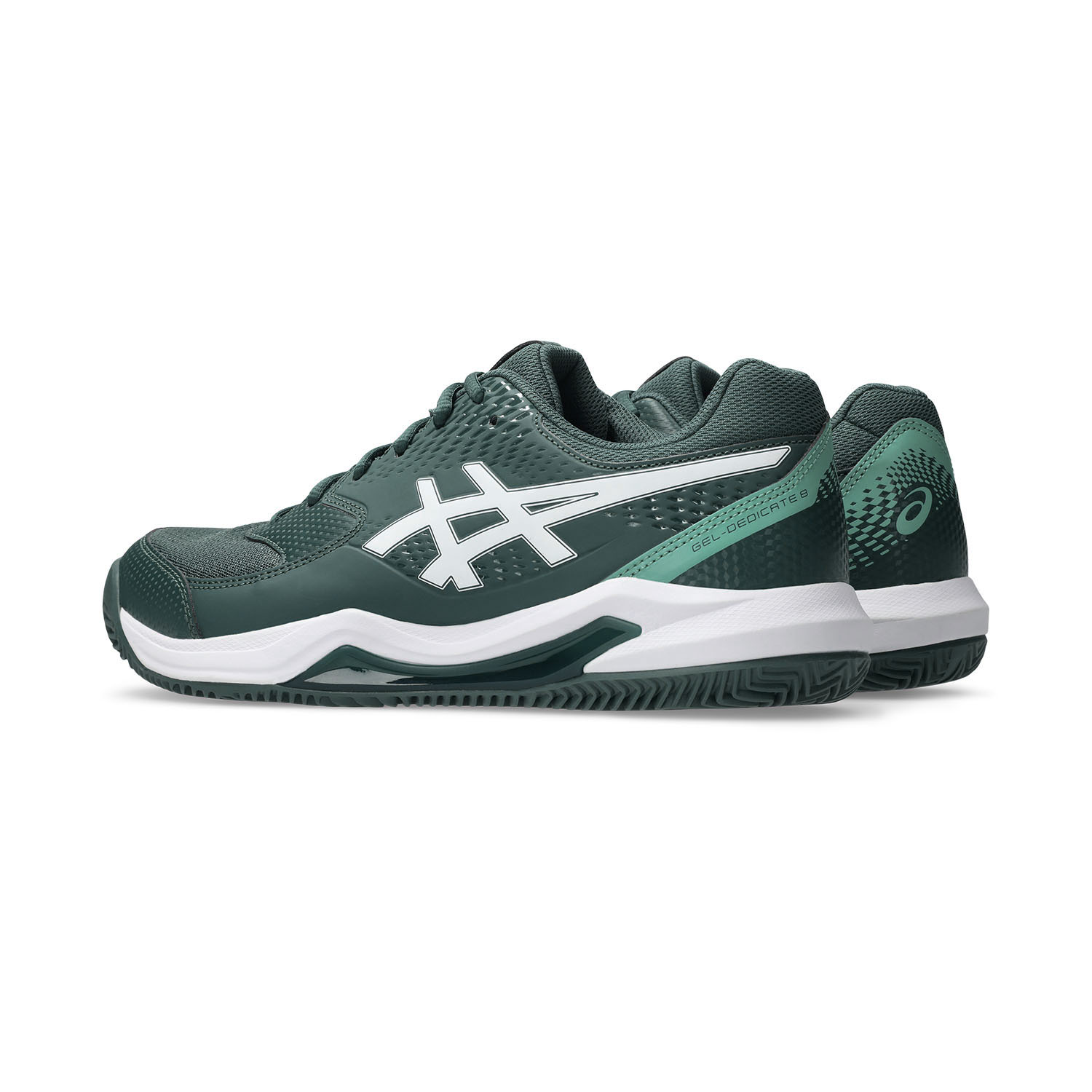 ASICS Gel Dedicate 8 Clay - Dark Neptune/White