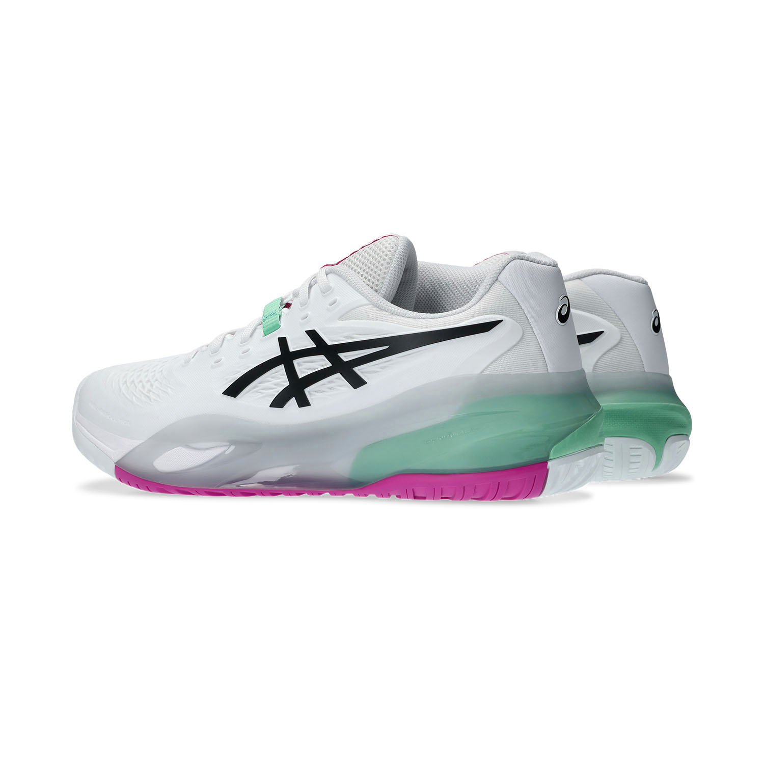 ASICS Gel Resolution X - White/Aurora Green
