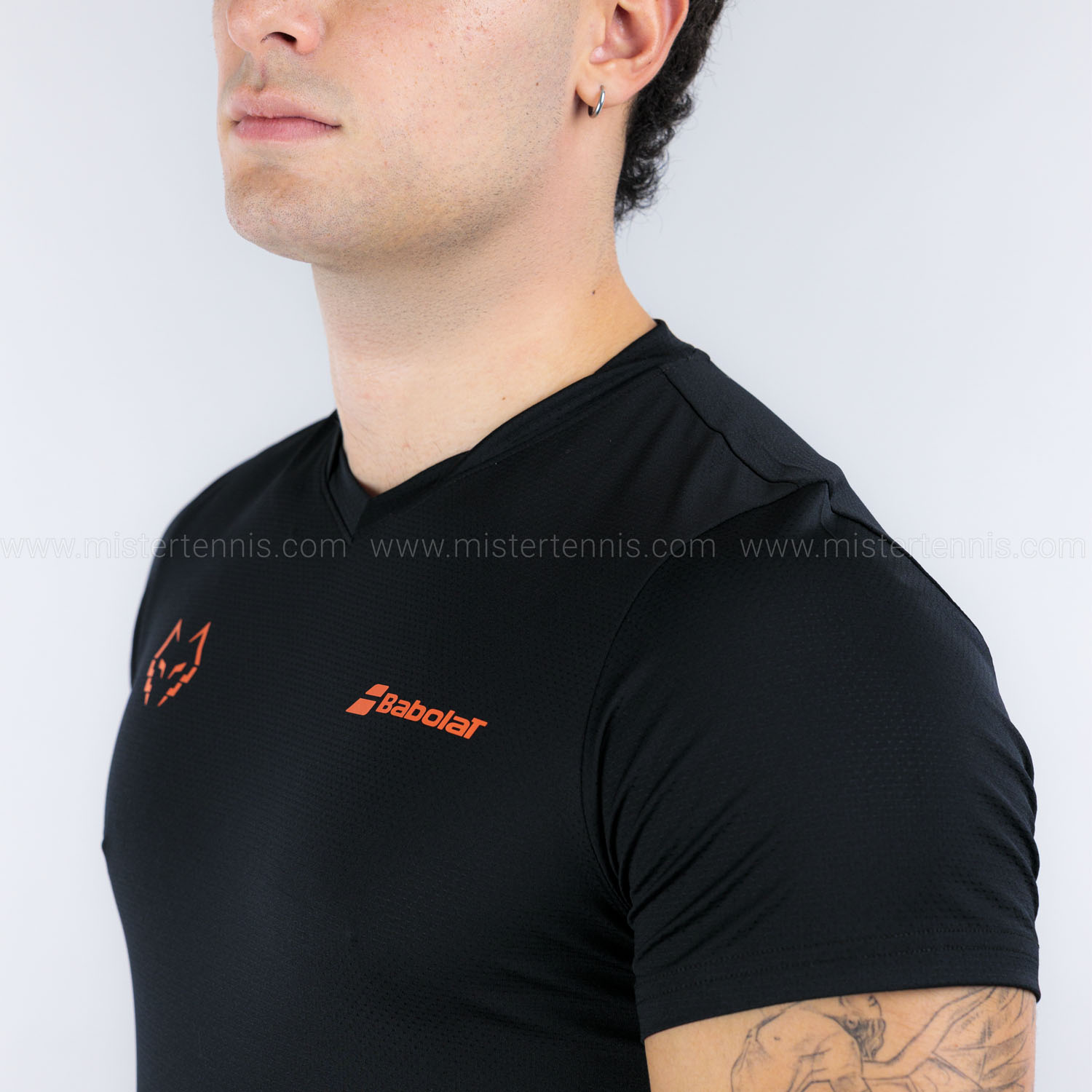 Babolat Juan Lebrón Crew Camiseta - Black