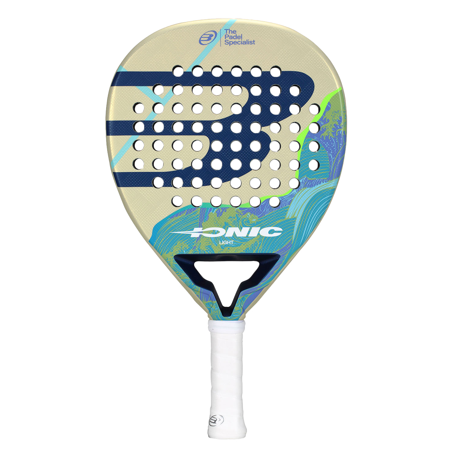 Bullpadel Ionic Light Padel - Beige/Blue