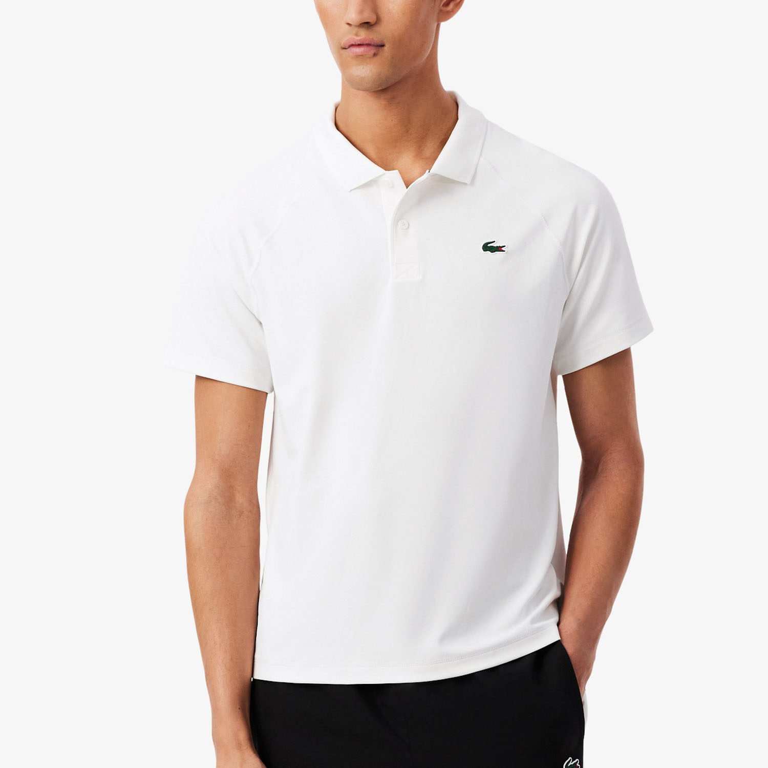 Lacoste Ultra Dry Stretch Polo - Blanc