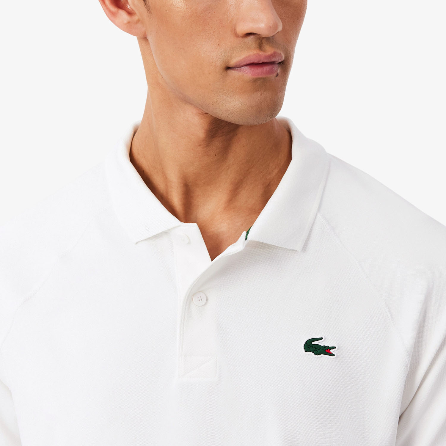 Lacoste Ultra Dry Stretch Polo - Blanc