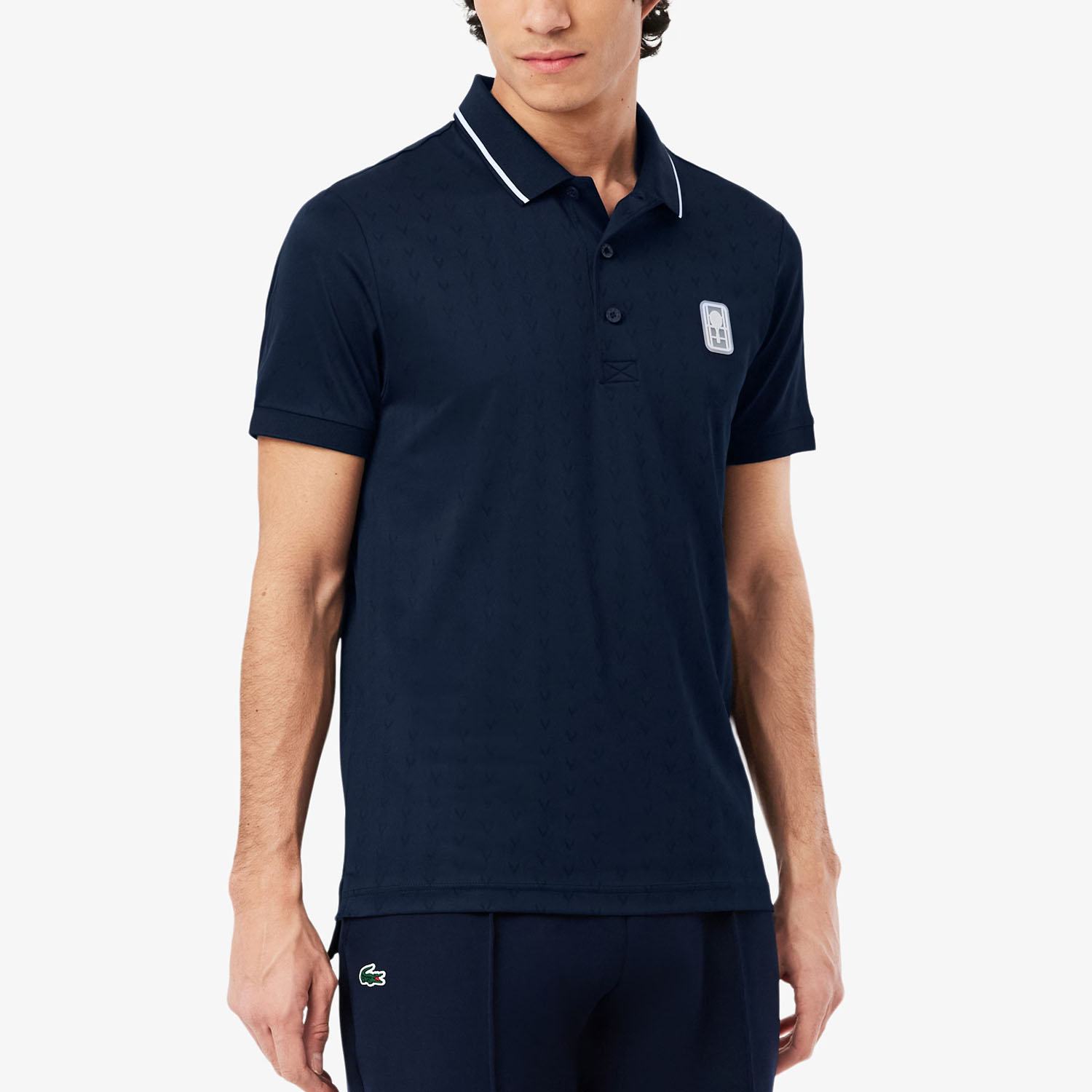 Lacoste Ultra Dry Heritage Polo - Bleu Marine
