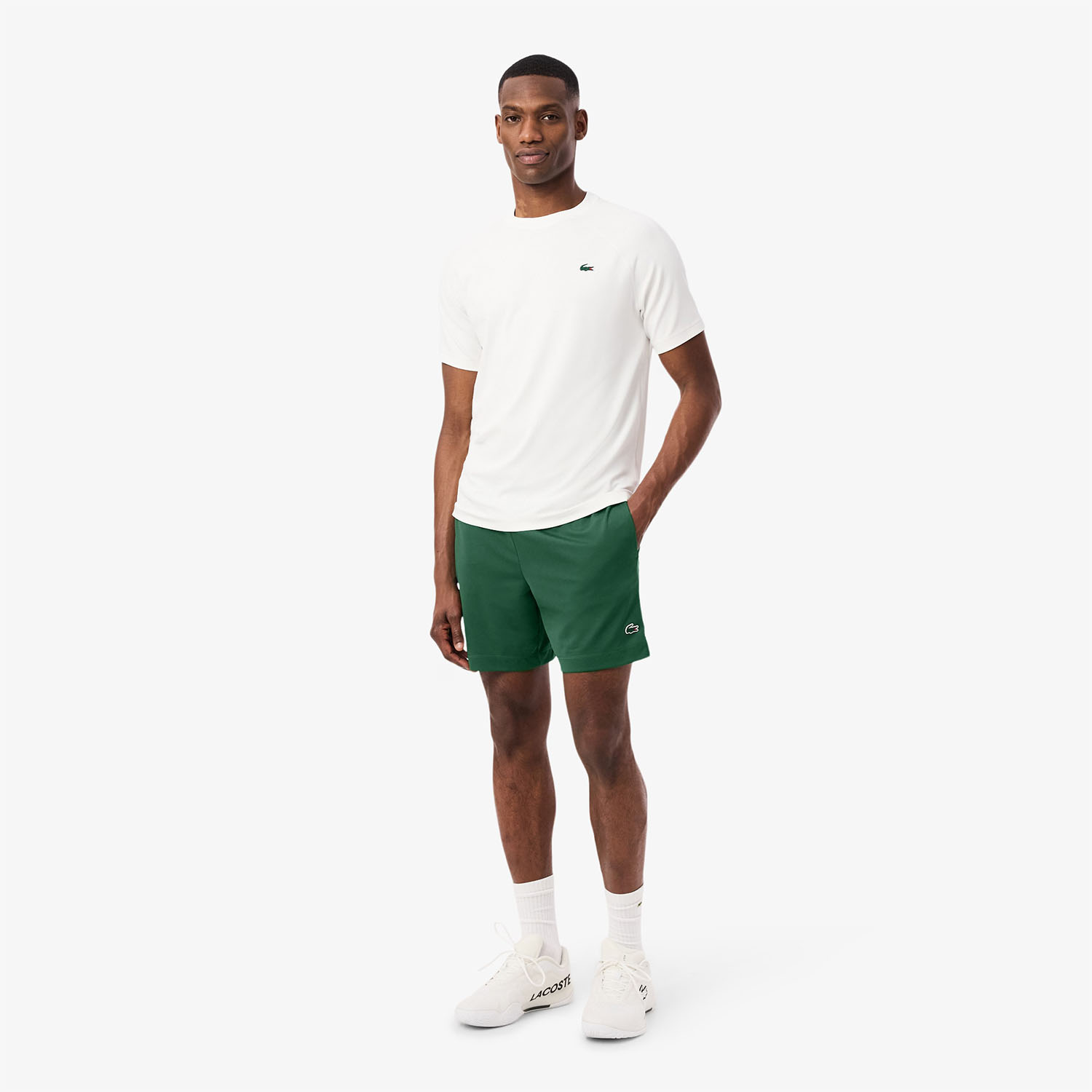 Lacoste Ultra Dry 7in Shorts - Vert