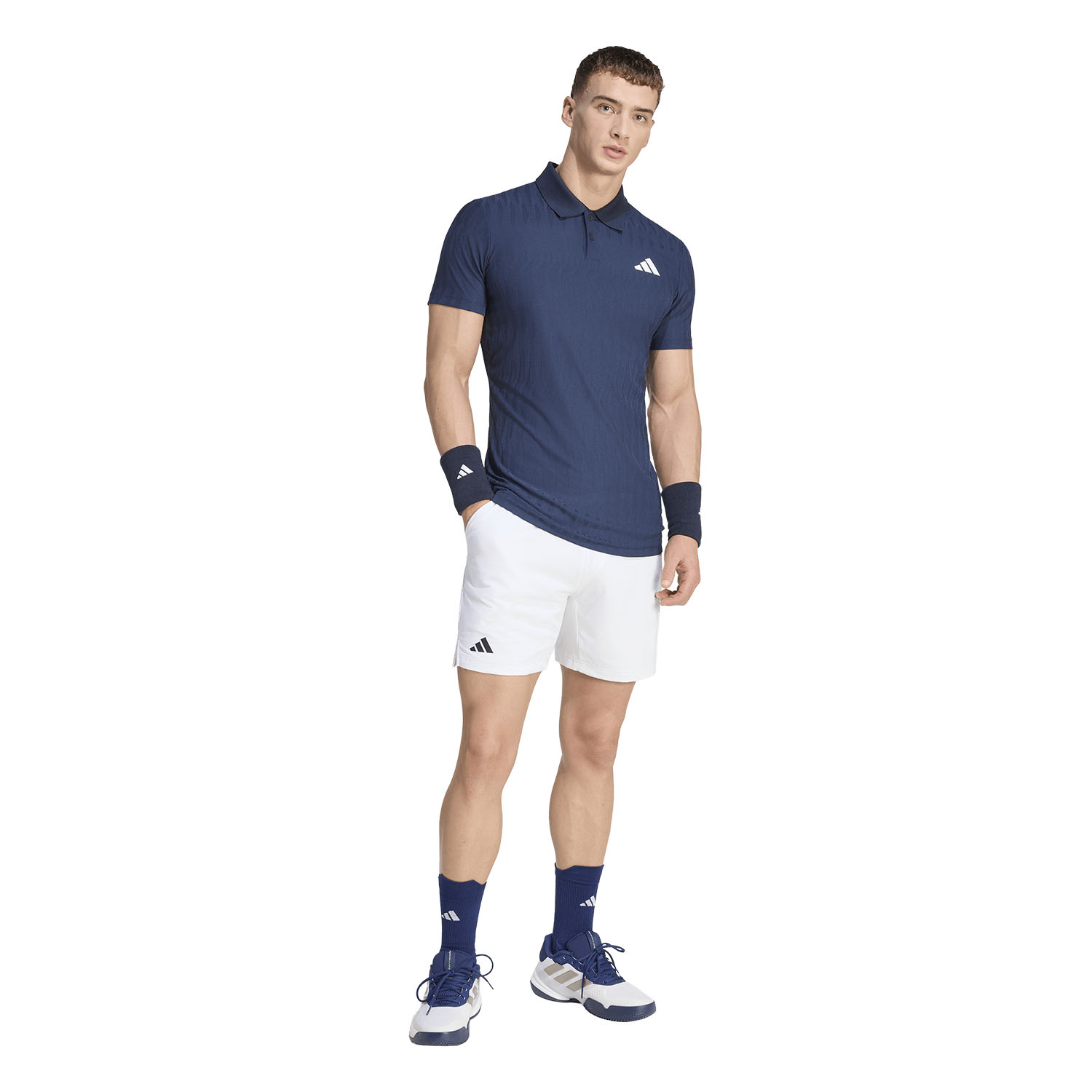 adidas CLIMACOOL+ FreeLift Polo - Legend Ink