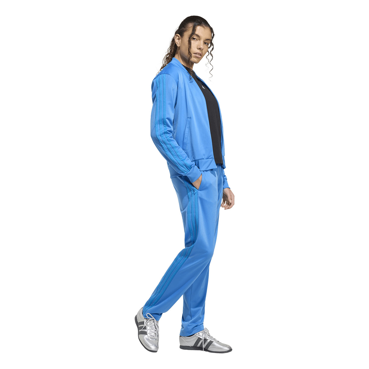 adidas Essentials 3S Tuta - Ray Blue