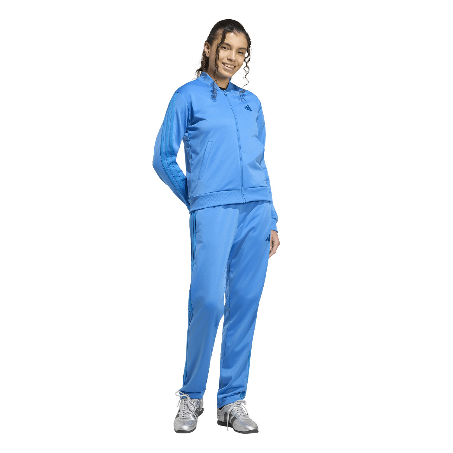 adidas Essentials 3S Tuta - Ray Blue