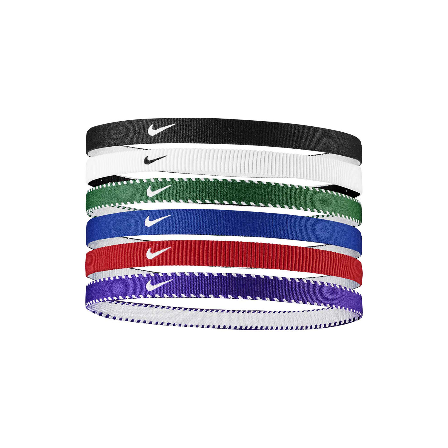 Nike Flex Classic x 6 Mini Bandas - Game Royal/University Red/White