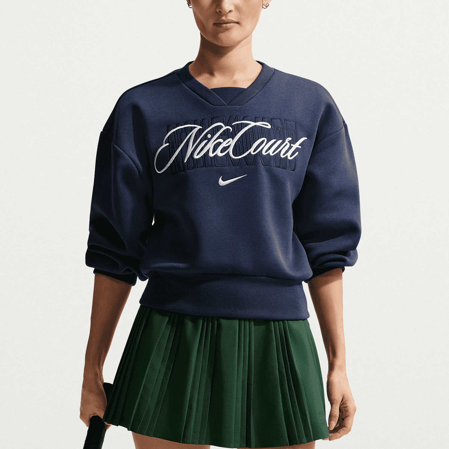 Nike Court Sweatshirt - Midnight Navy/Sail