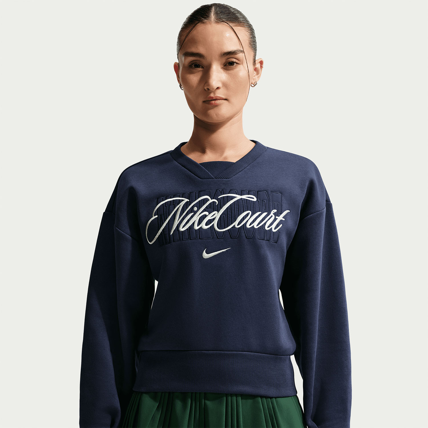 Nike Court Sweatshirt - Midnight Navy/Sail