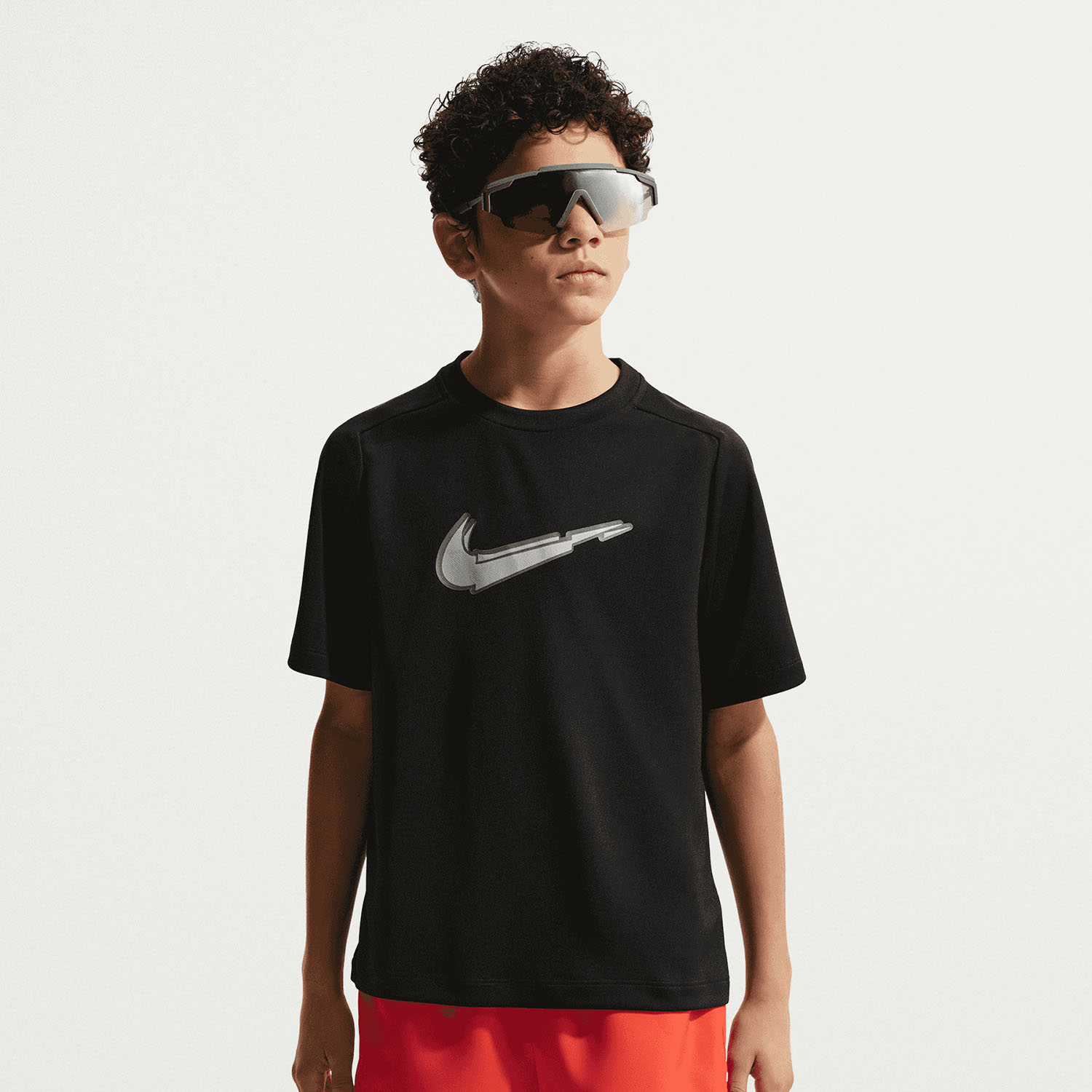 Nike Multi Pro Dri-FIT Camiseta Niño - Black/White