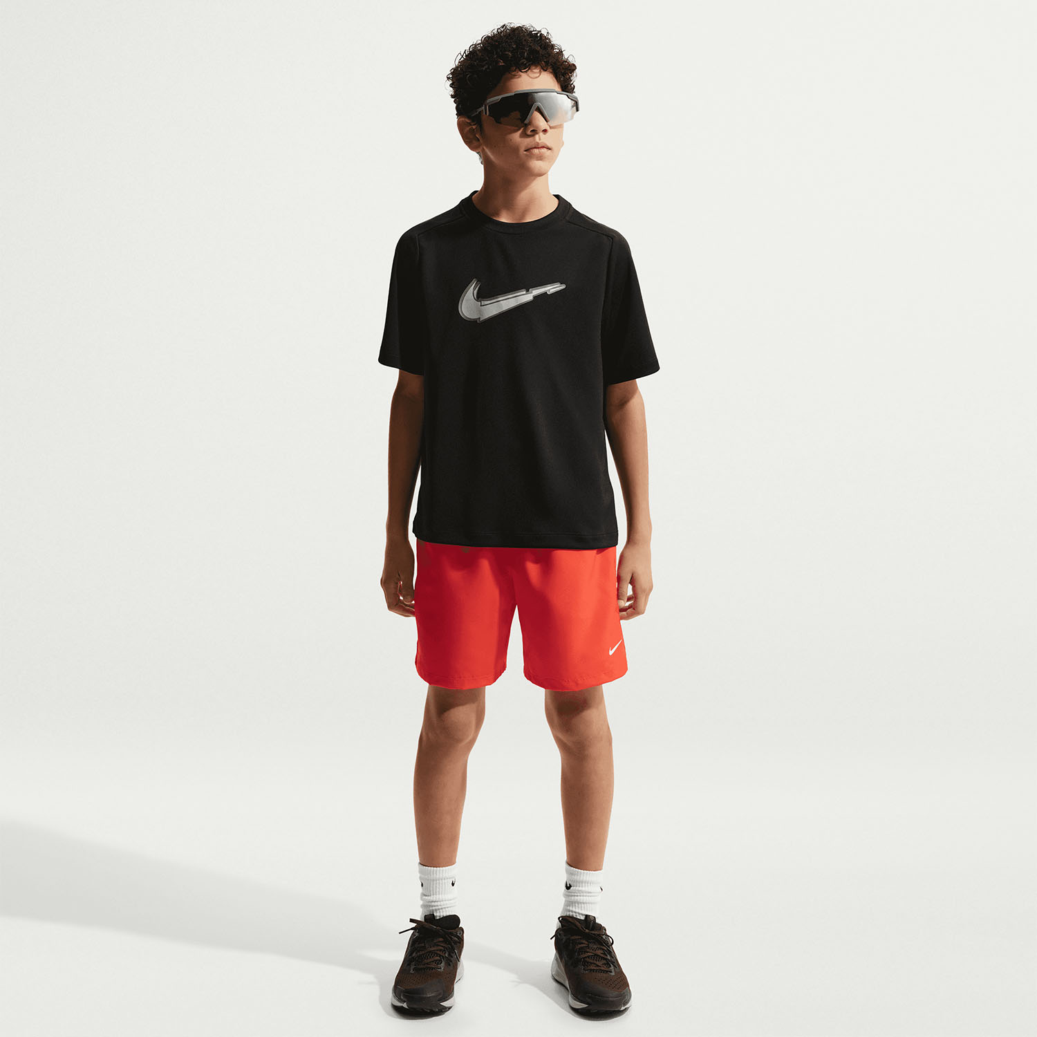 Nike Multi Pro Dri-FIT Camiseta Niño - Black/White