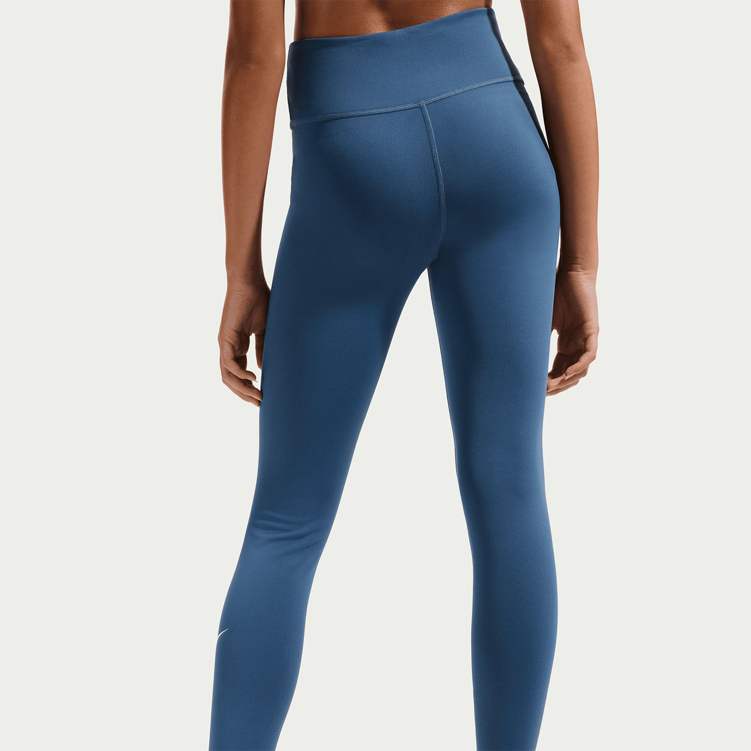 Nike One Swoosh Tights Niña - Mystic Navy/White