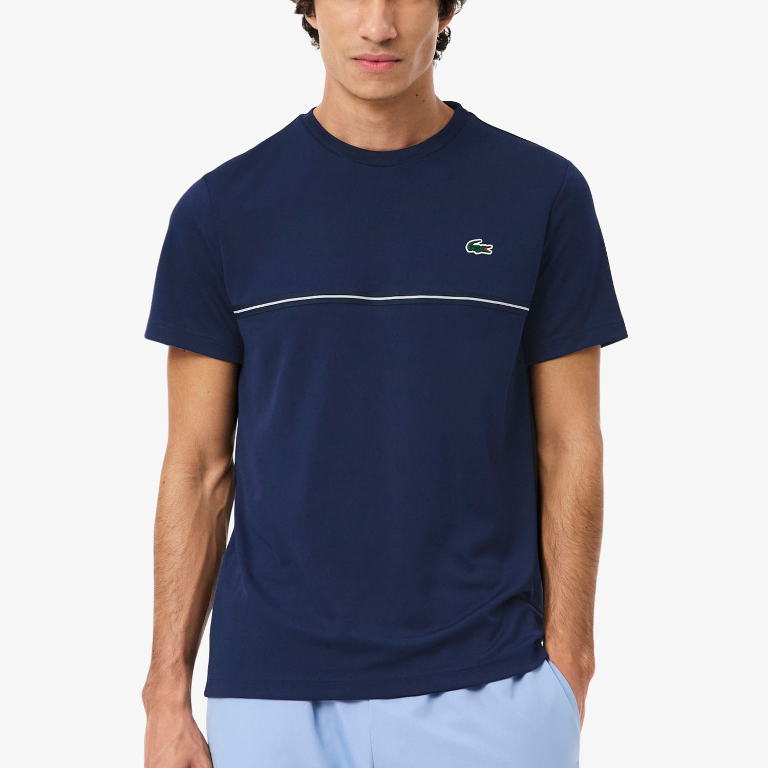 Lacoste Graphic T-Shirt - Bleu Marine