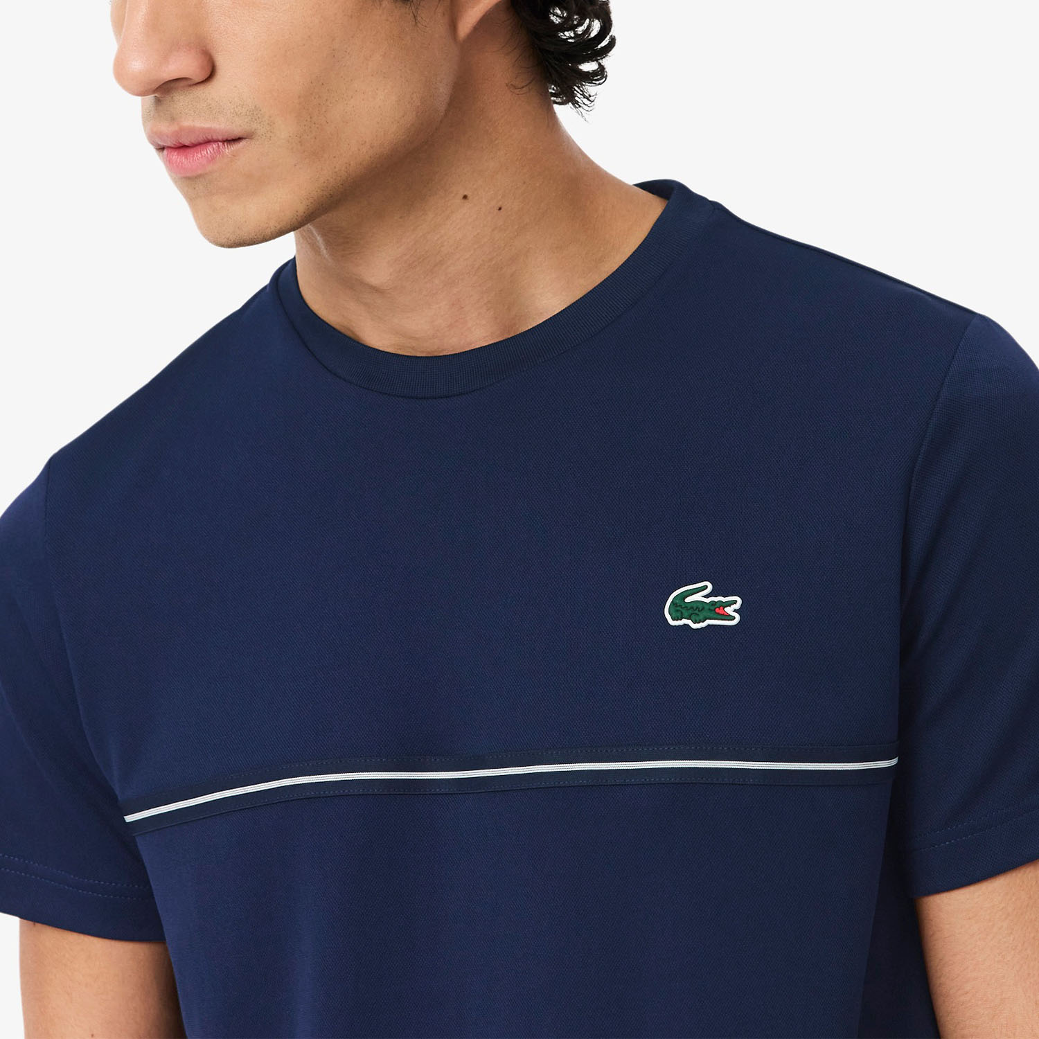 Lacoste Graphic T-Shirt - Bleu Marine