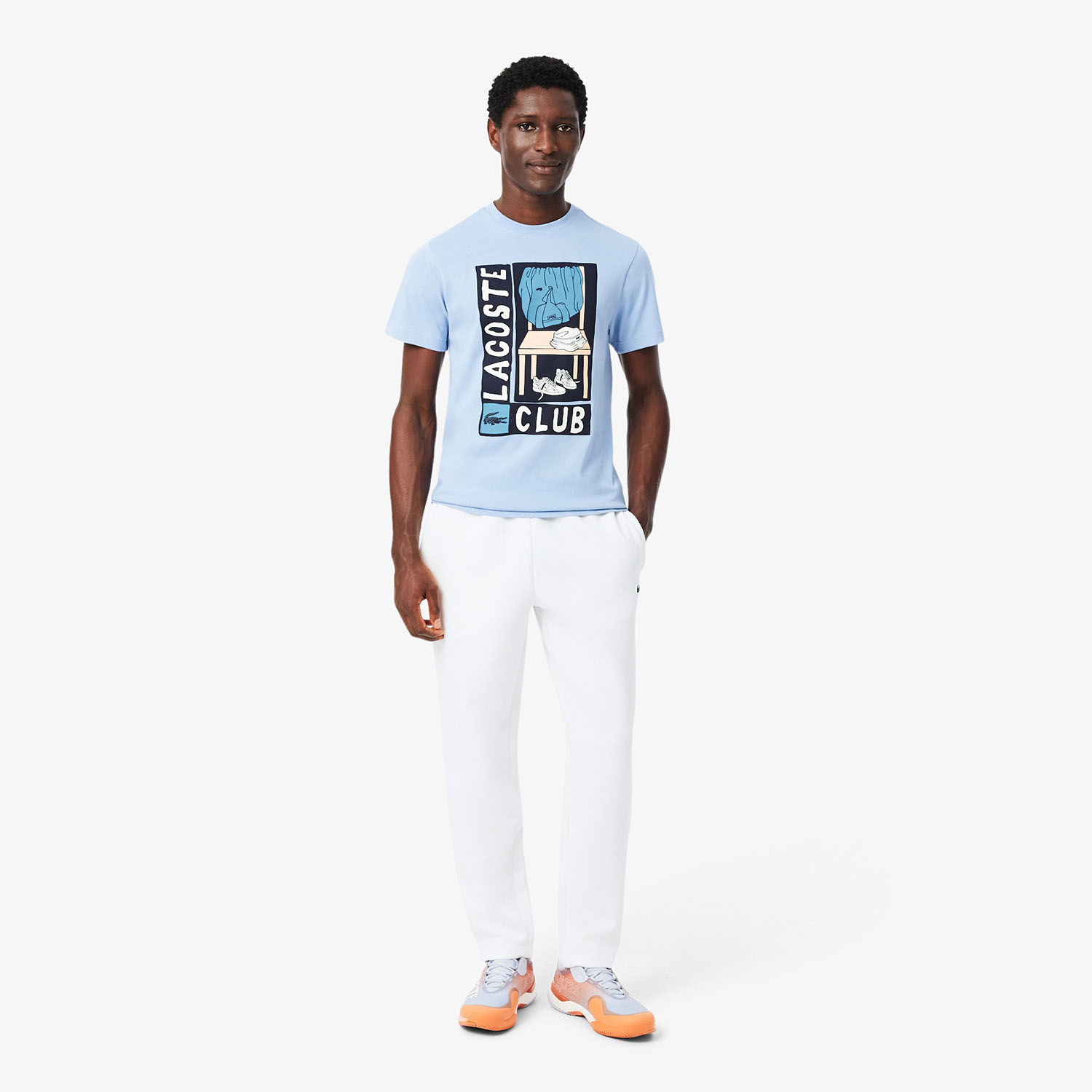 Lacoste Performance Pantaloni - Blanc