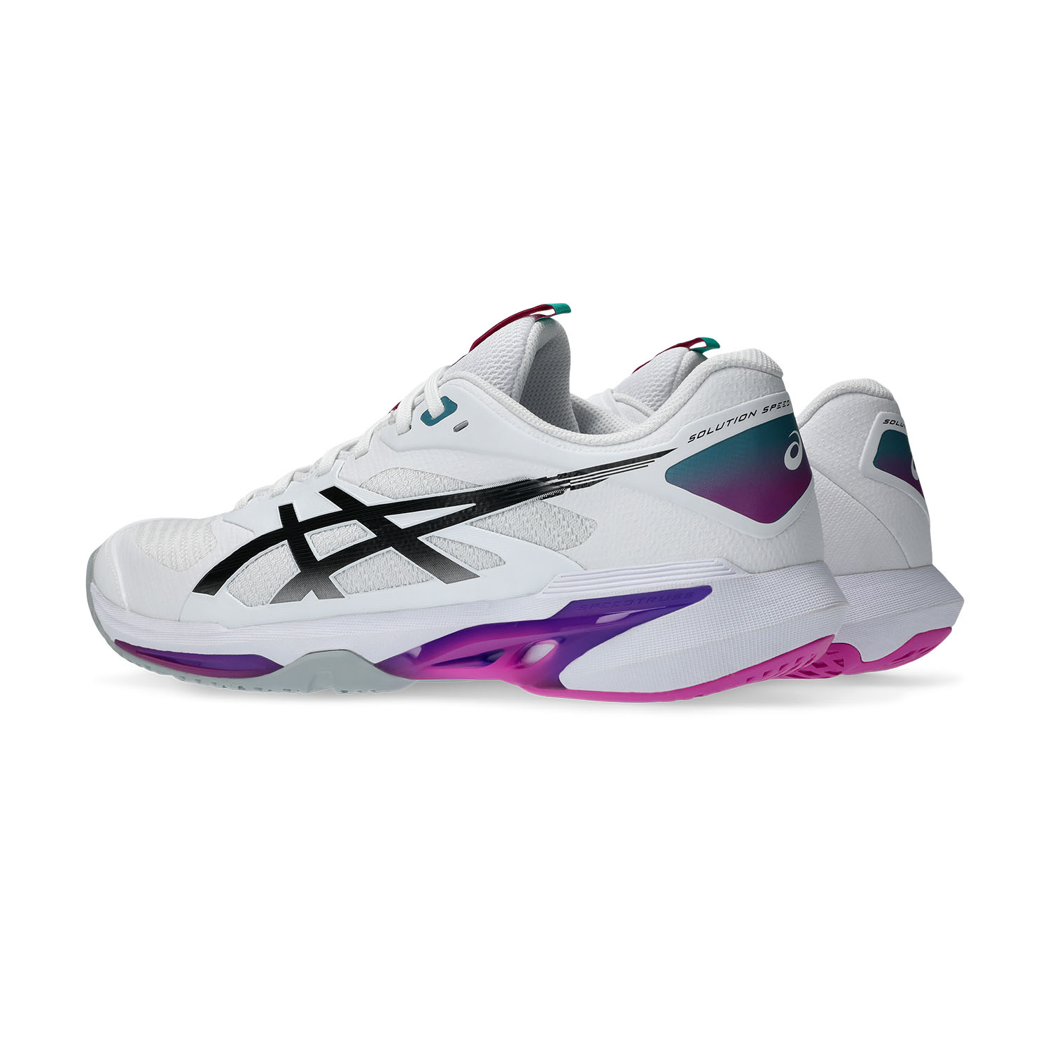 ASICS Solution Speed FF 4 - White/Digital Sakura