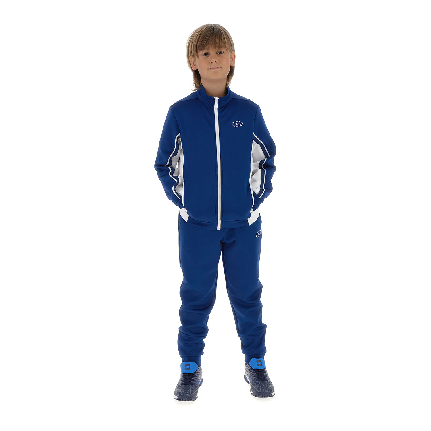 Lotto Squadra III Giacca Bambini - Blue 295C
