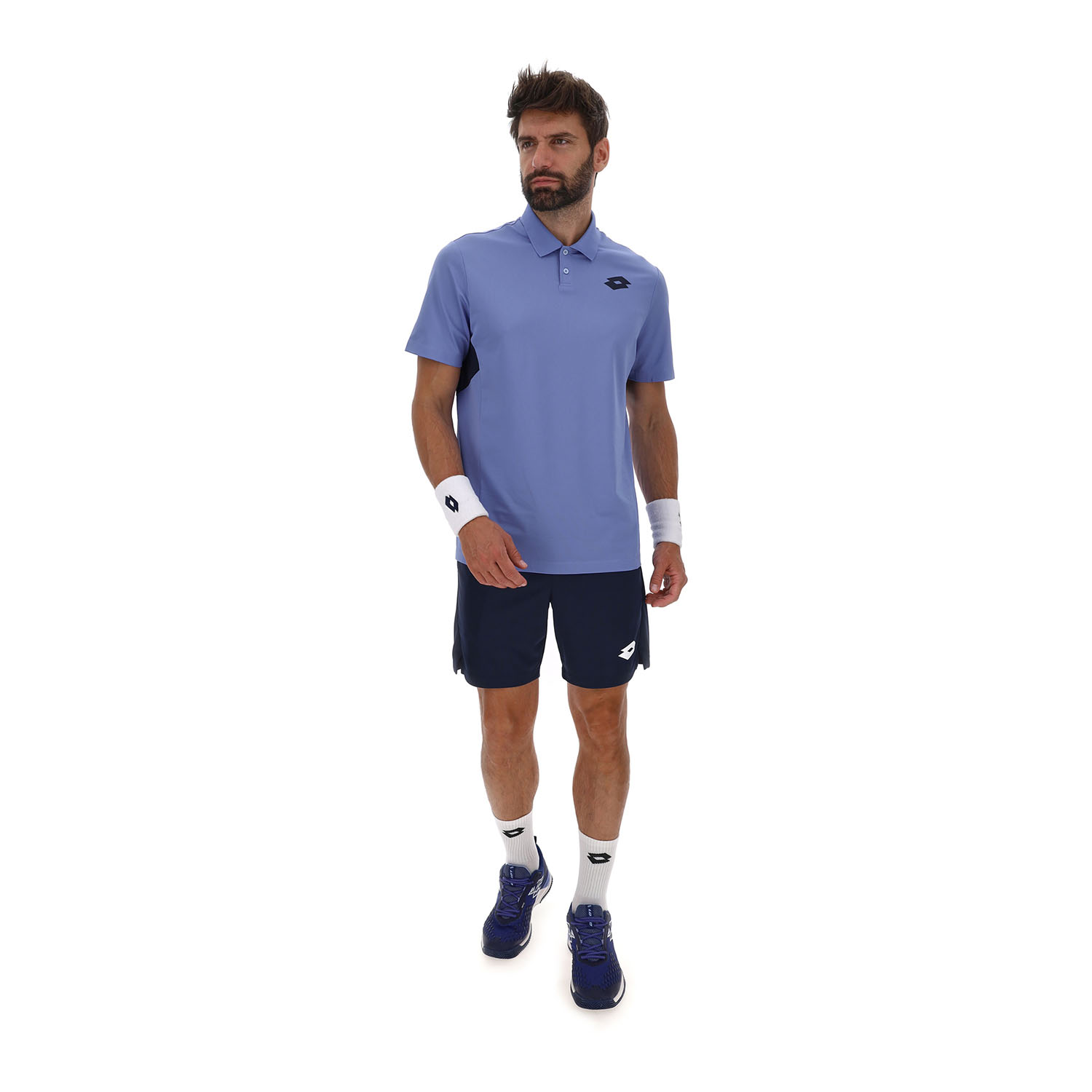 Lotto Squadra IV Polo - Cornflower