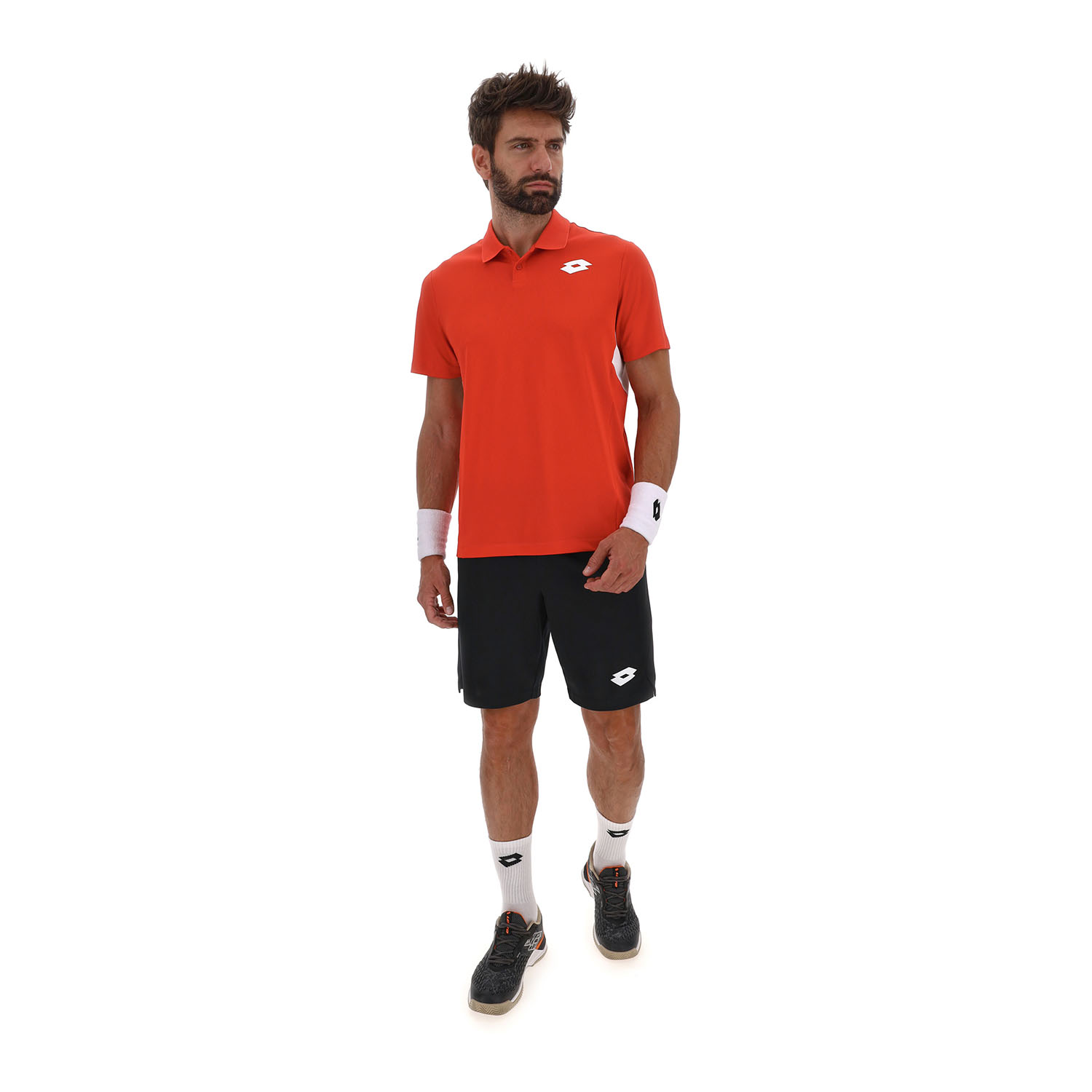 Lotto Squadra IV Polo - Poinsettia Red