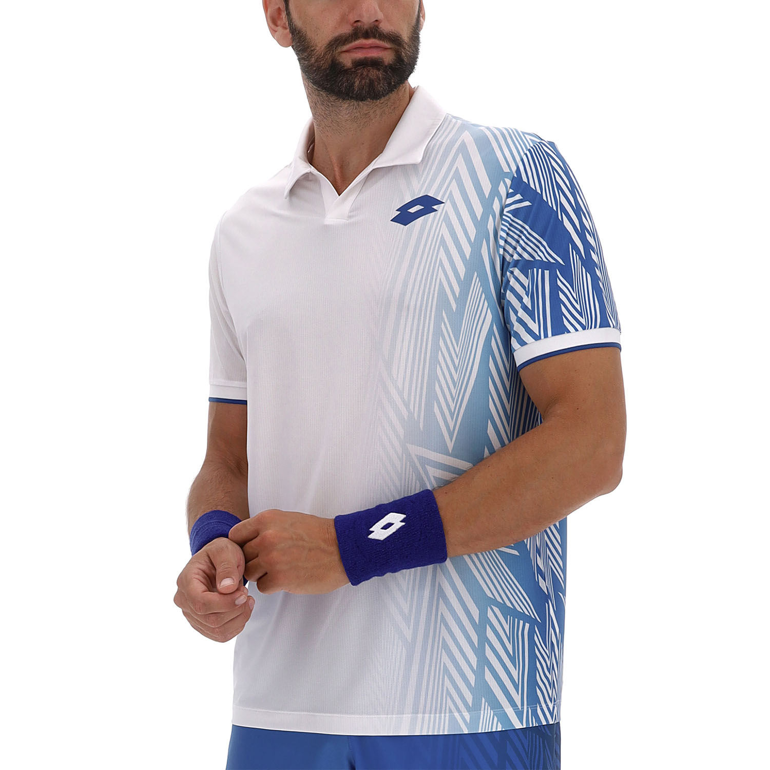 Lotto Tech VI Polo - Bright White