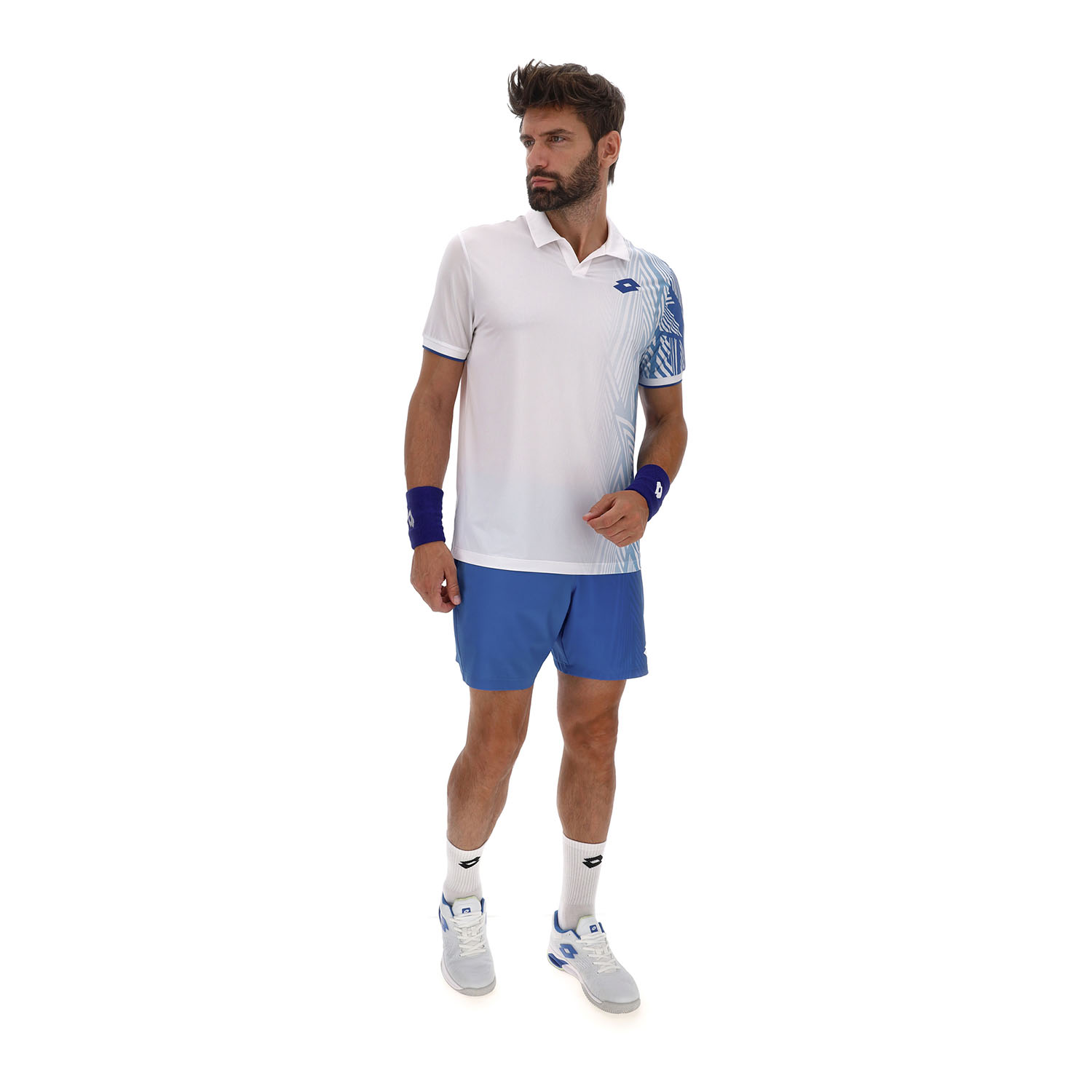 Lotto Tech VI Polo - Bright White