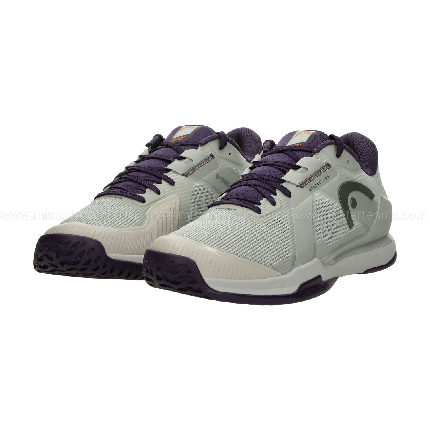 HEAD Sprint Pro 4.0 - Light Grey/Purple Night
