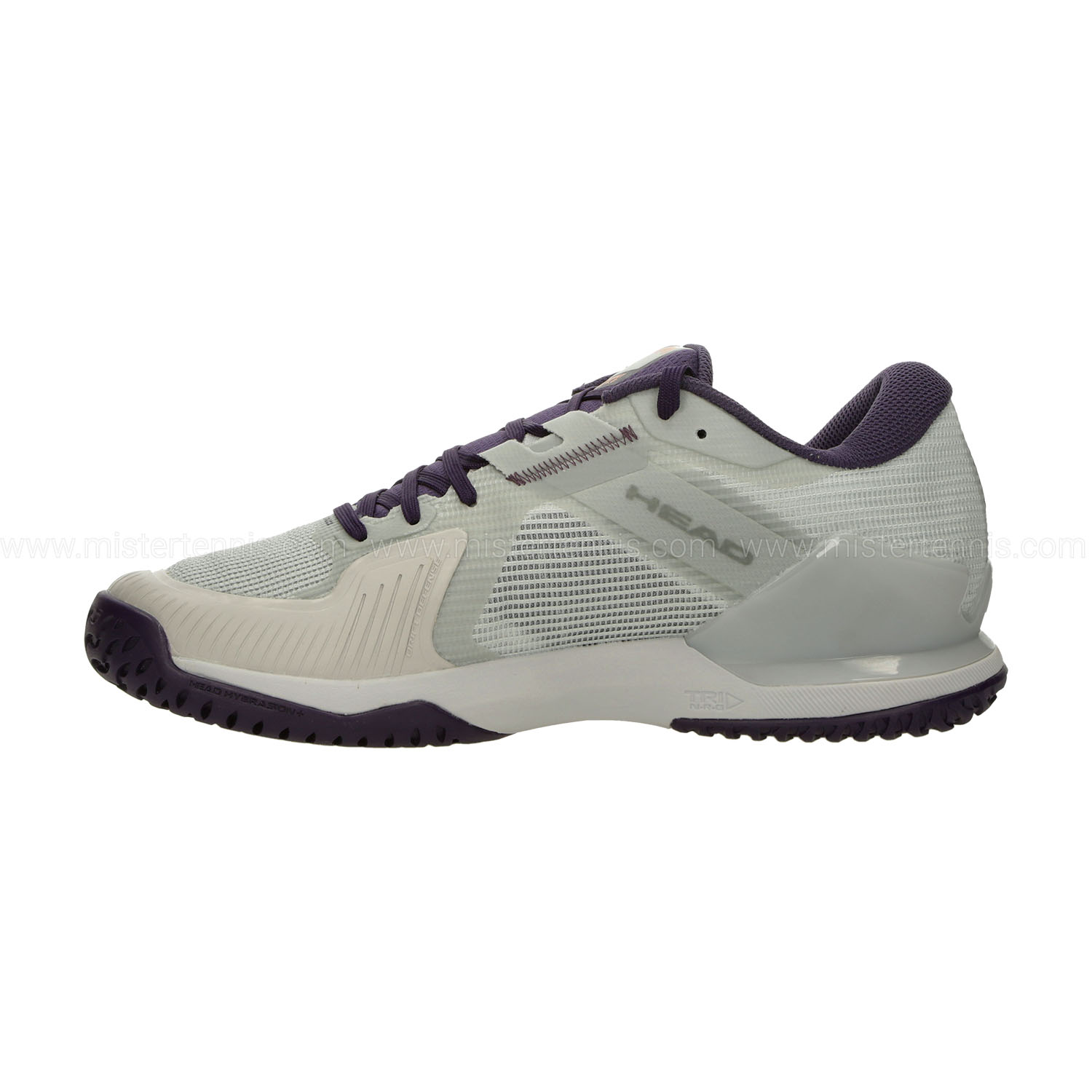 HEAD Sprint Pro 4.0 - Light Grey/Purple Night