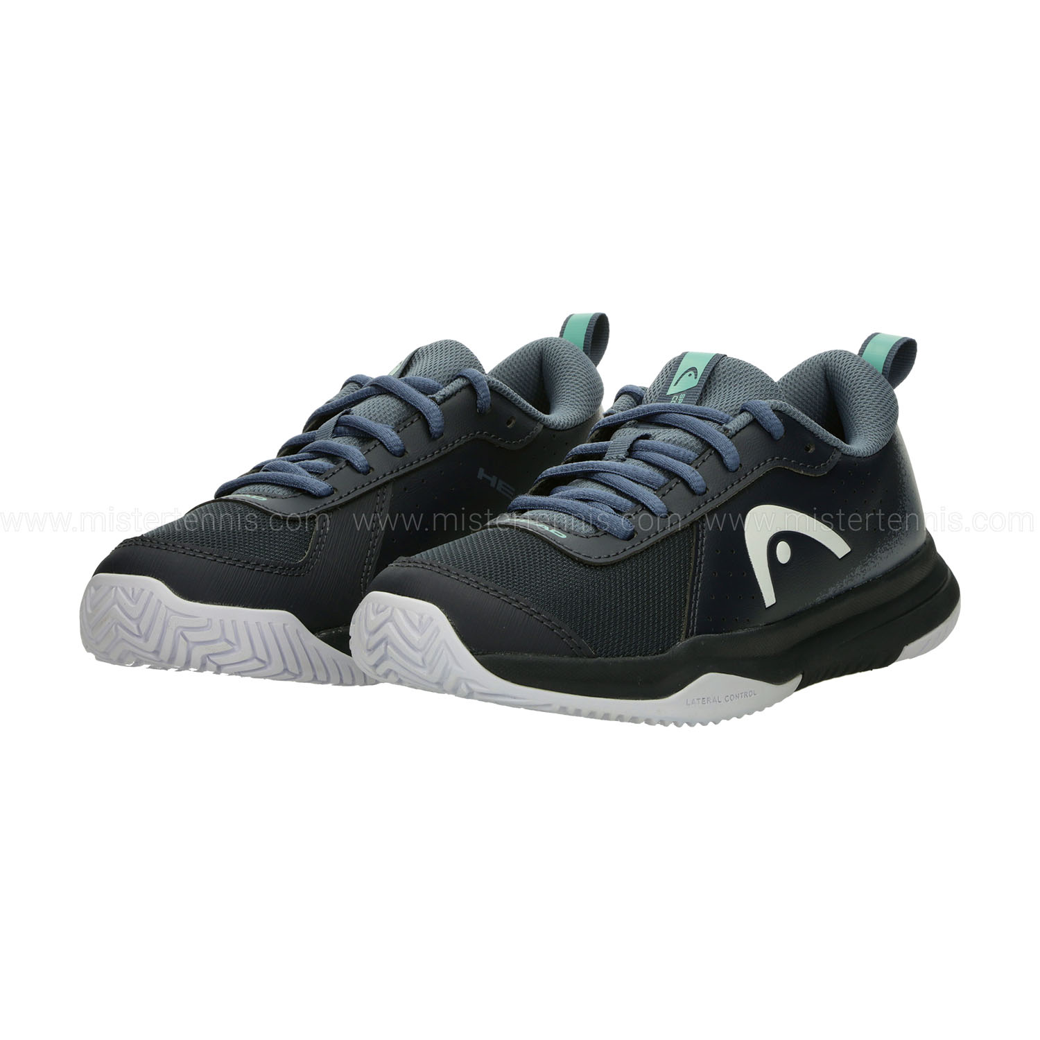 HEAD Sprint Court 4.0 Niños - Blueberry/Teal
