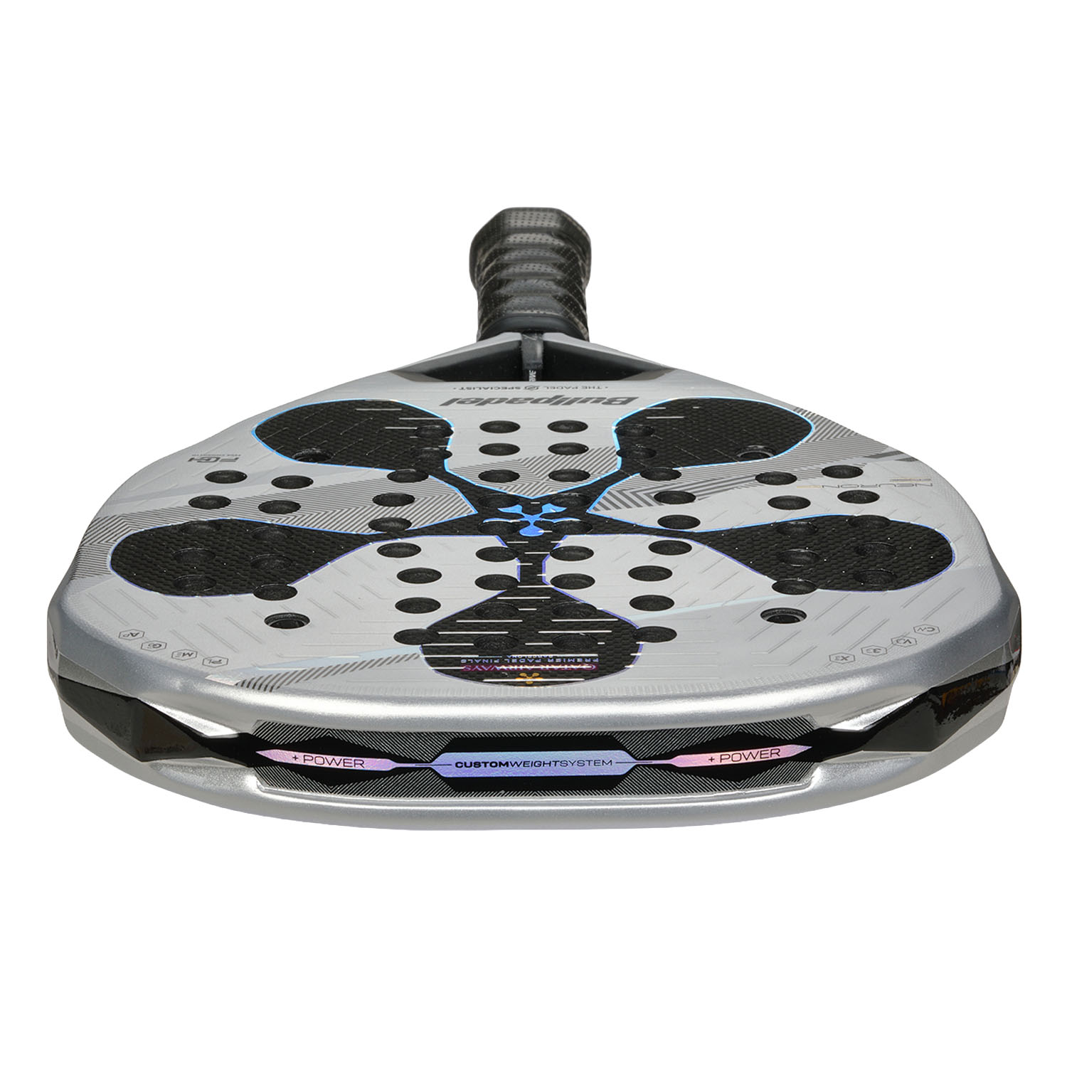 Bullpadel Neuron 02 Edge Tour Finals 2025 Padel - Silver/Black