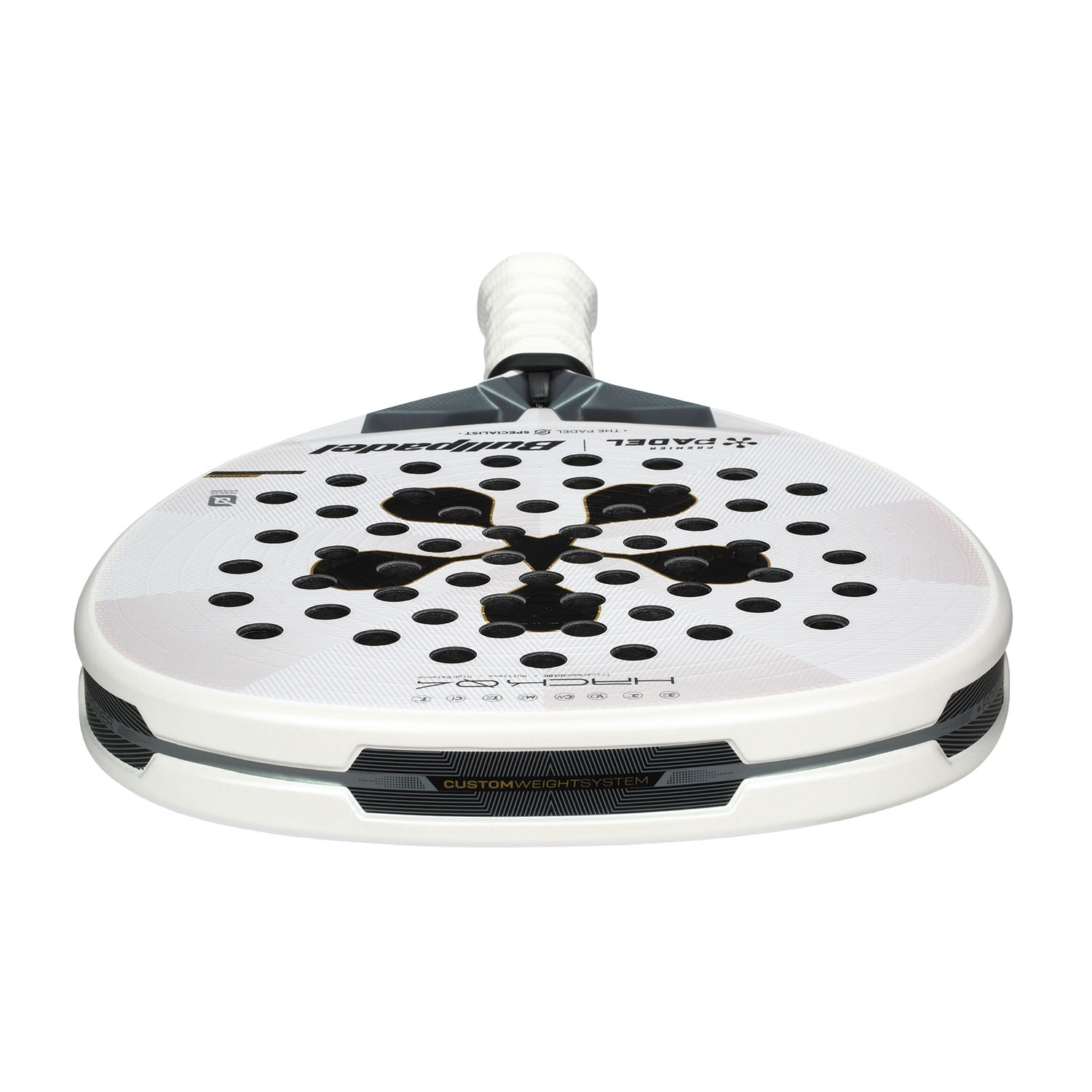 Bullpadel Hack 04 Premier Padel - White/Silver
