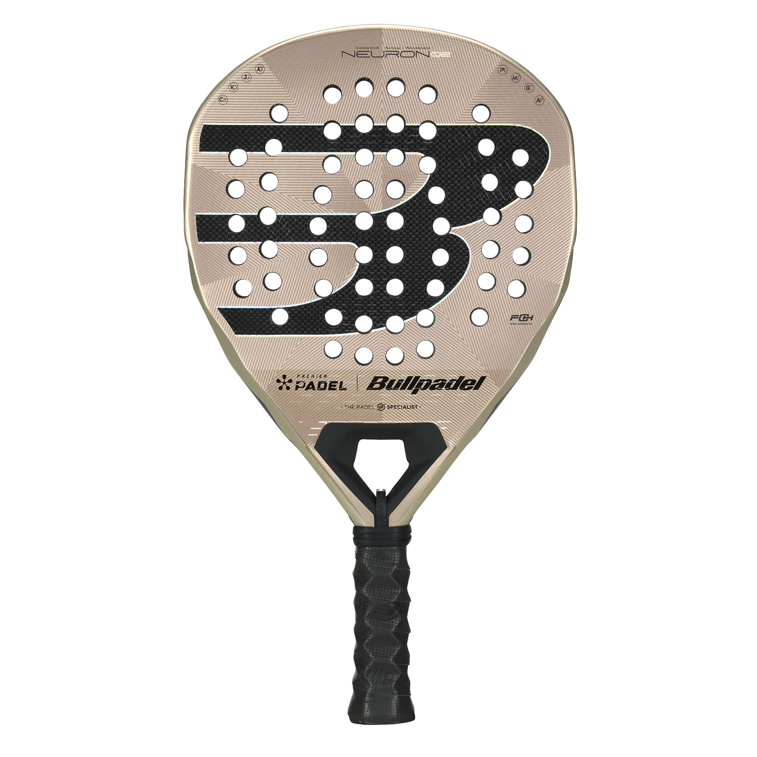 Bullpadel Neuron 02 Premier Padel - Gold/Black