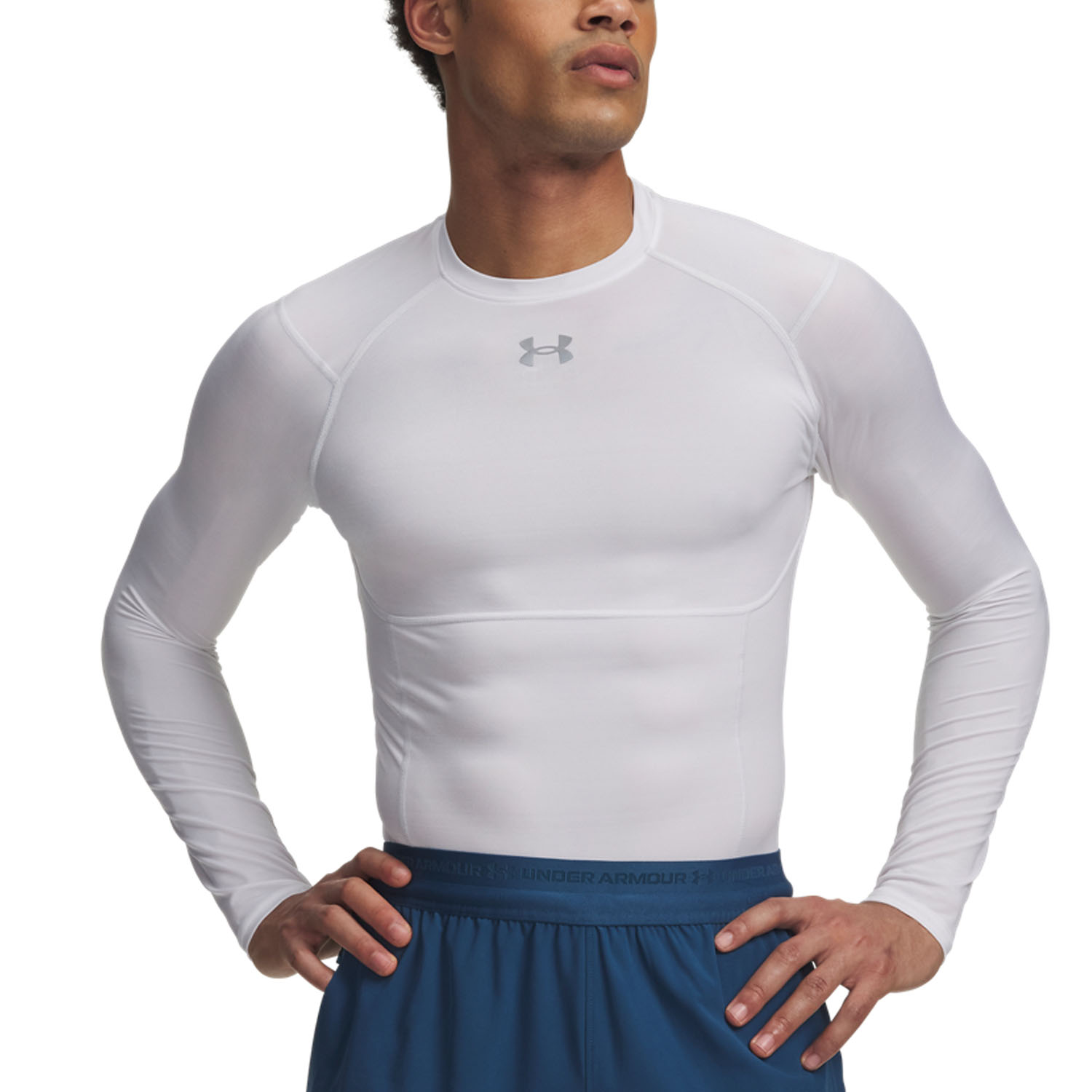 Under Armour HeatGear Elite Camisa - White/Reflective