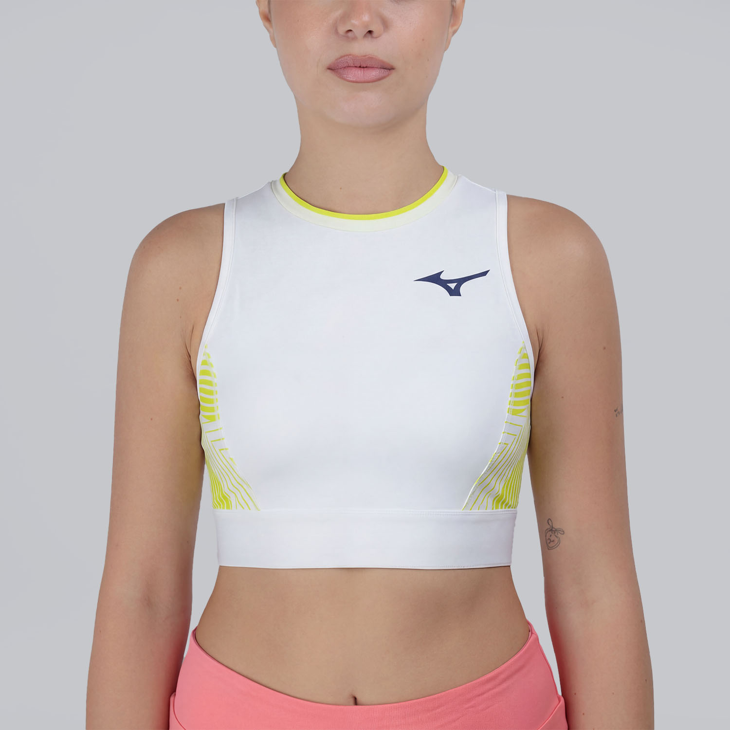 Mizuno Stargazer Top - White/Yellow