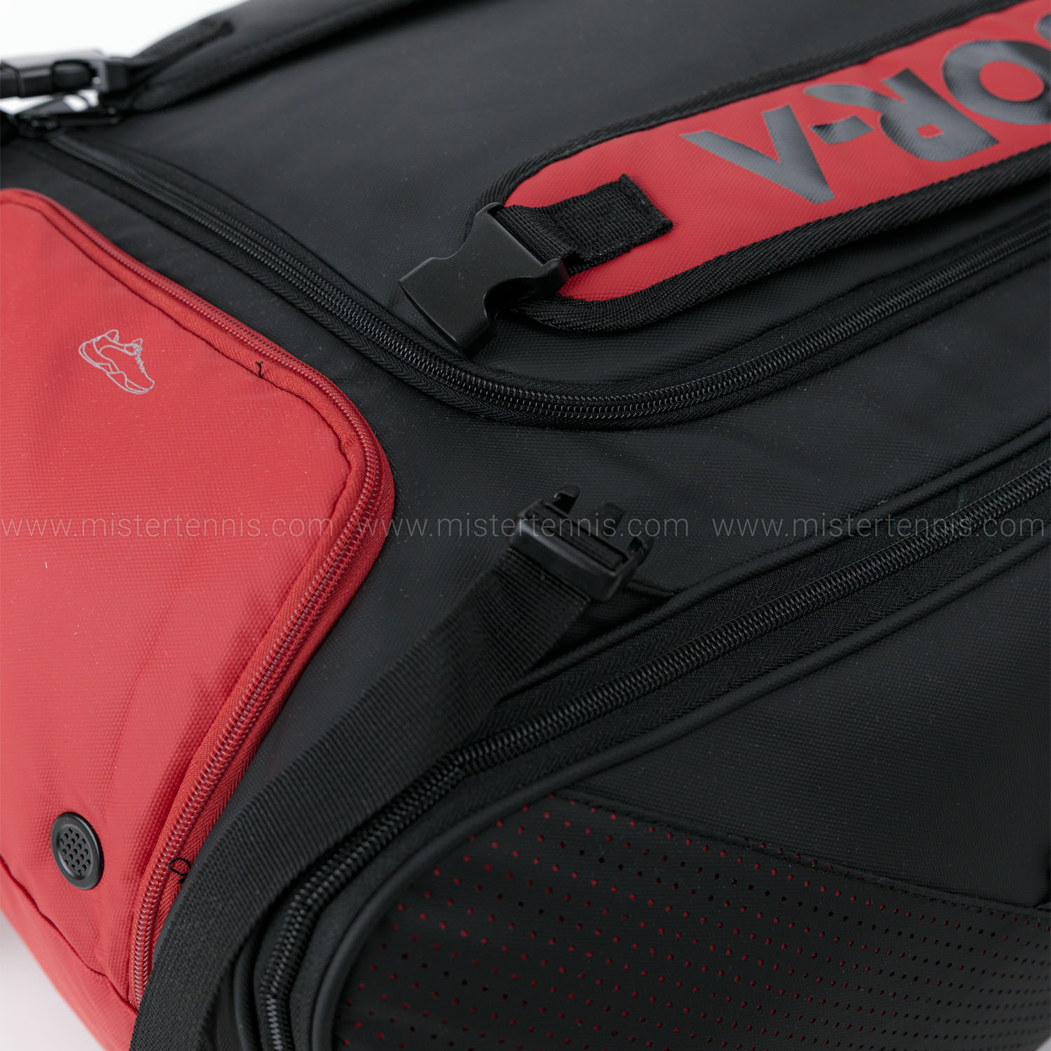 Vibor-A Technic Borsa - Negro/Rojo