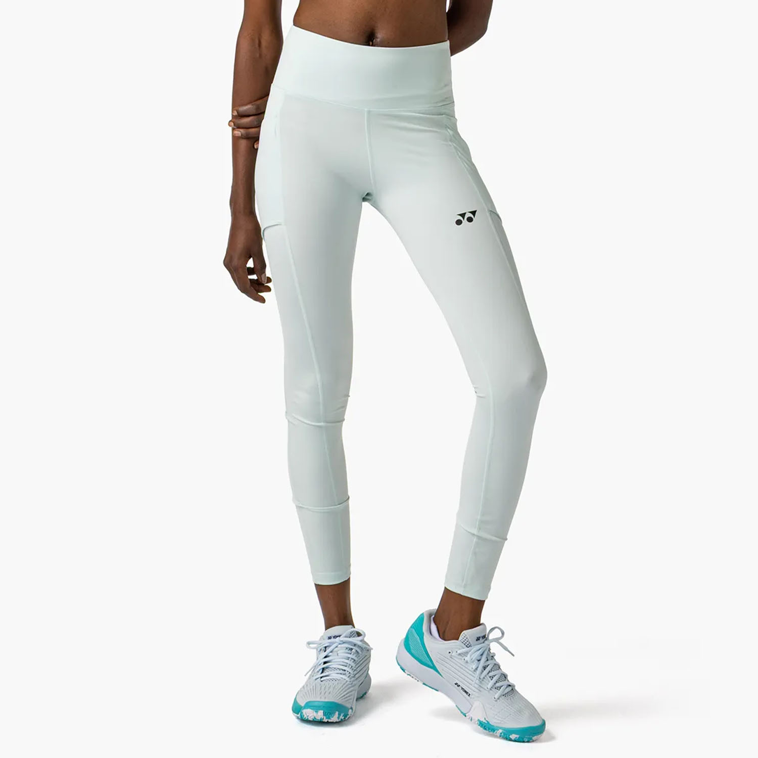 Yonex Practice Pro Tights - Ice Blue