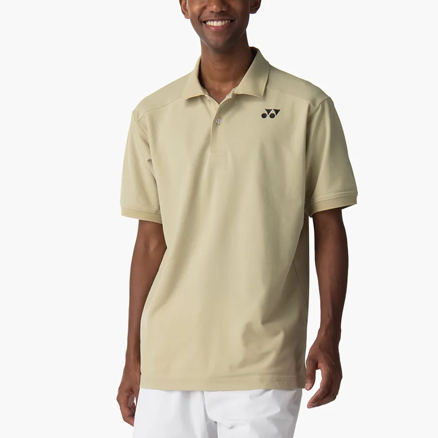 Yonex Practice Pro Polo - Khaki Beige