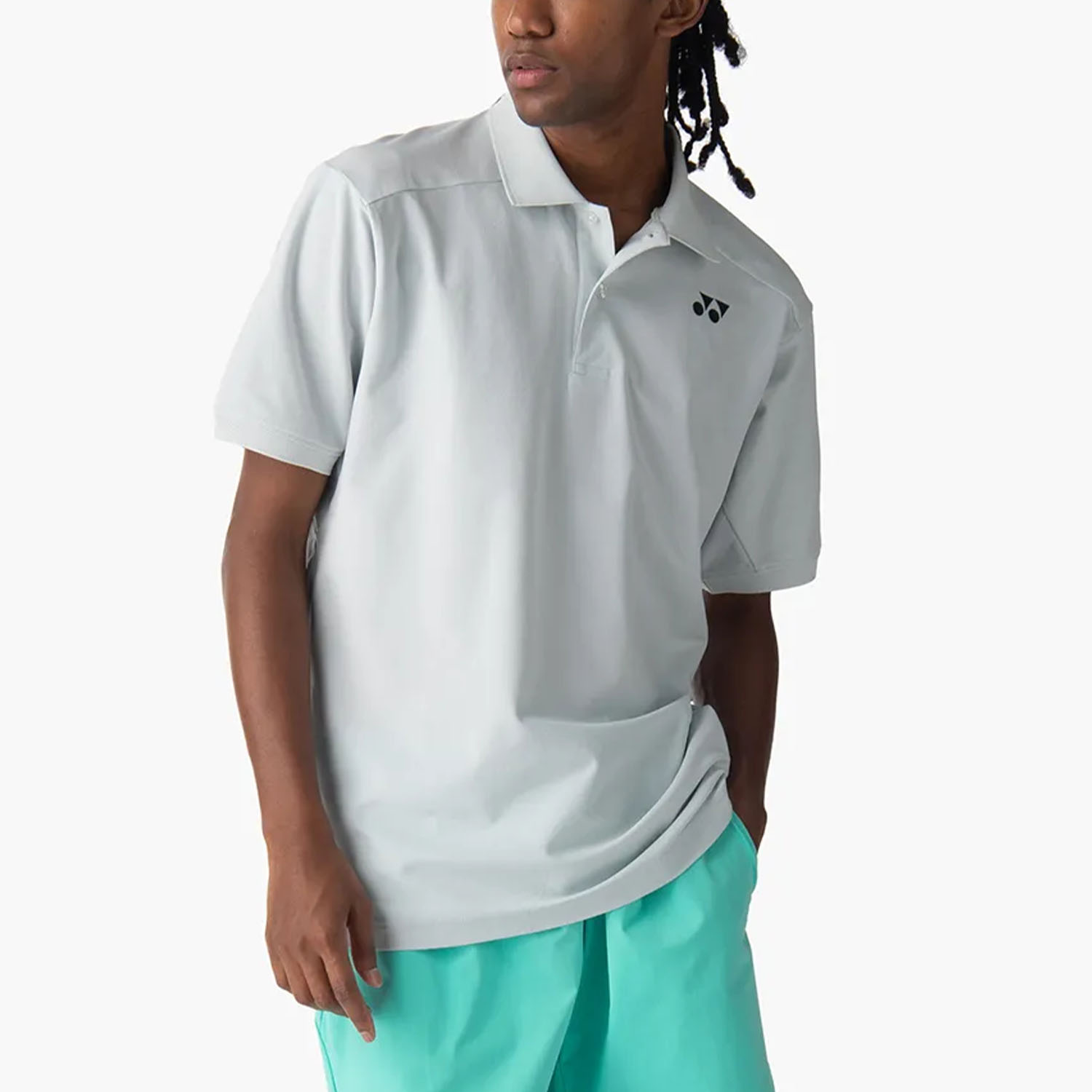 Yonex Practice Pro Polo - Silver Gray
