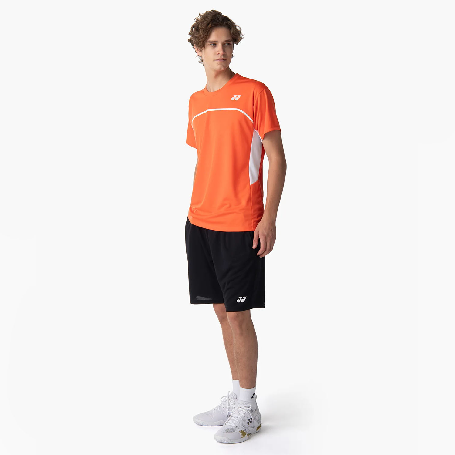 Yonex Practice Crew Camiseta - Cyber Orange